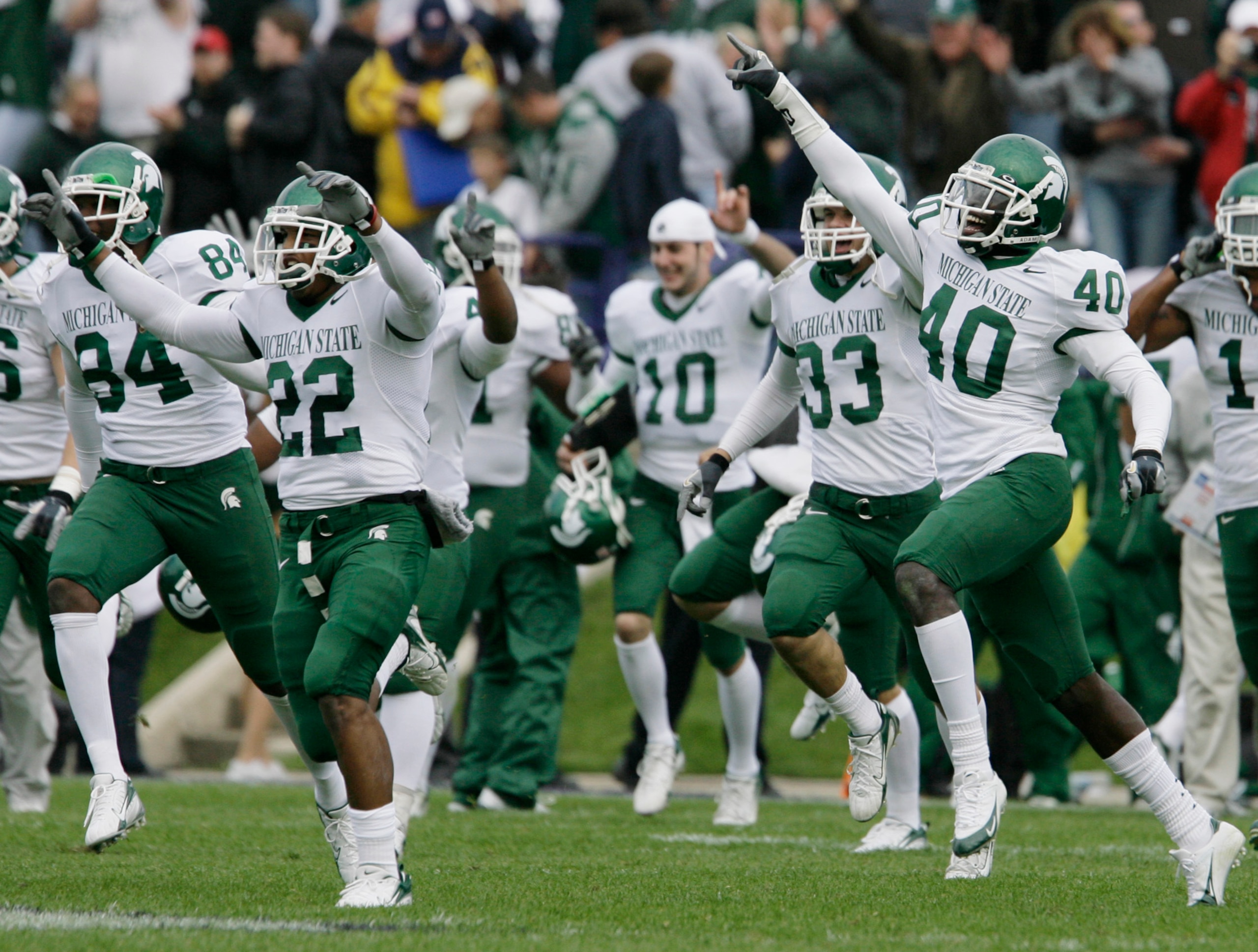 Michigan State had one of the greatest comebacks in college history to stun Northwestern.