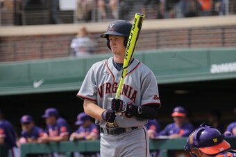 Virginia first baseman Pavin Smith