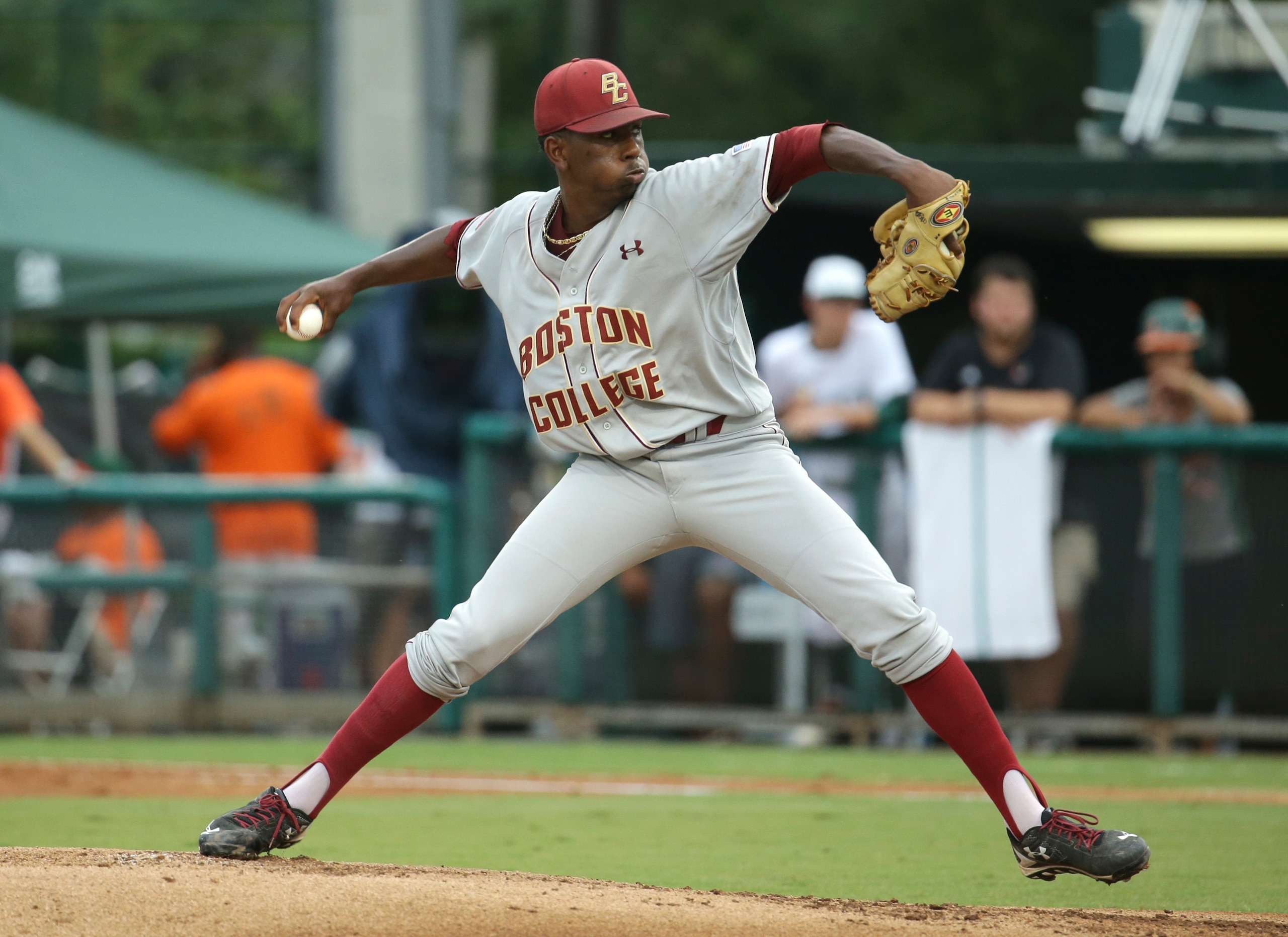 Justin Dunn, drafted in the first round from Boston College last year, has struggled this season.