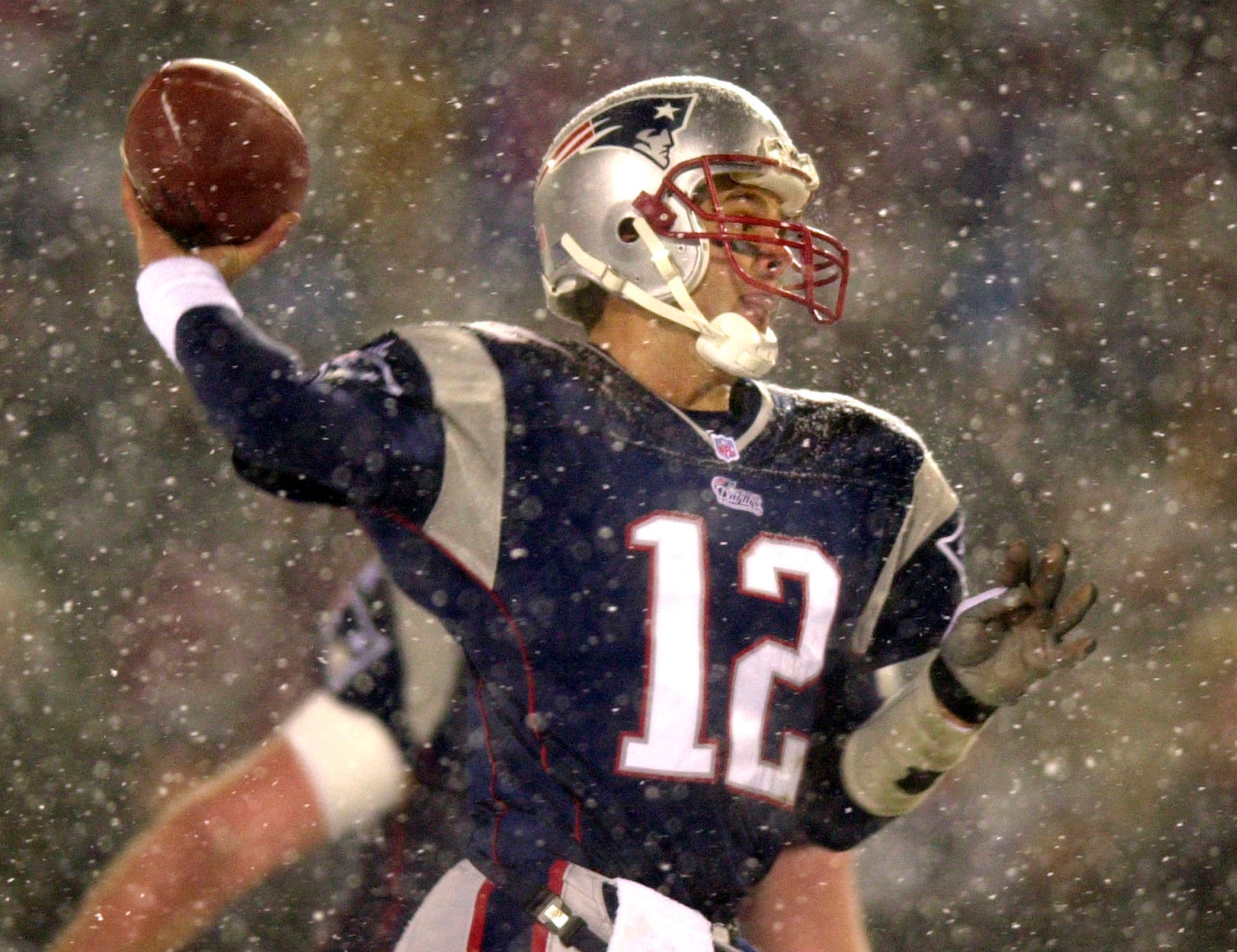 Neither New England nor Oakland will ever forget Tom Brady's first career postseason win.