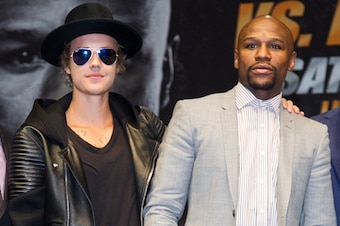 Justin Bieber and Mayweather: the world's weirdest friendship.