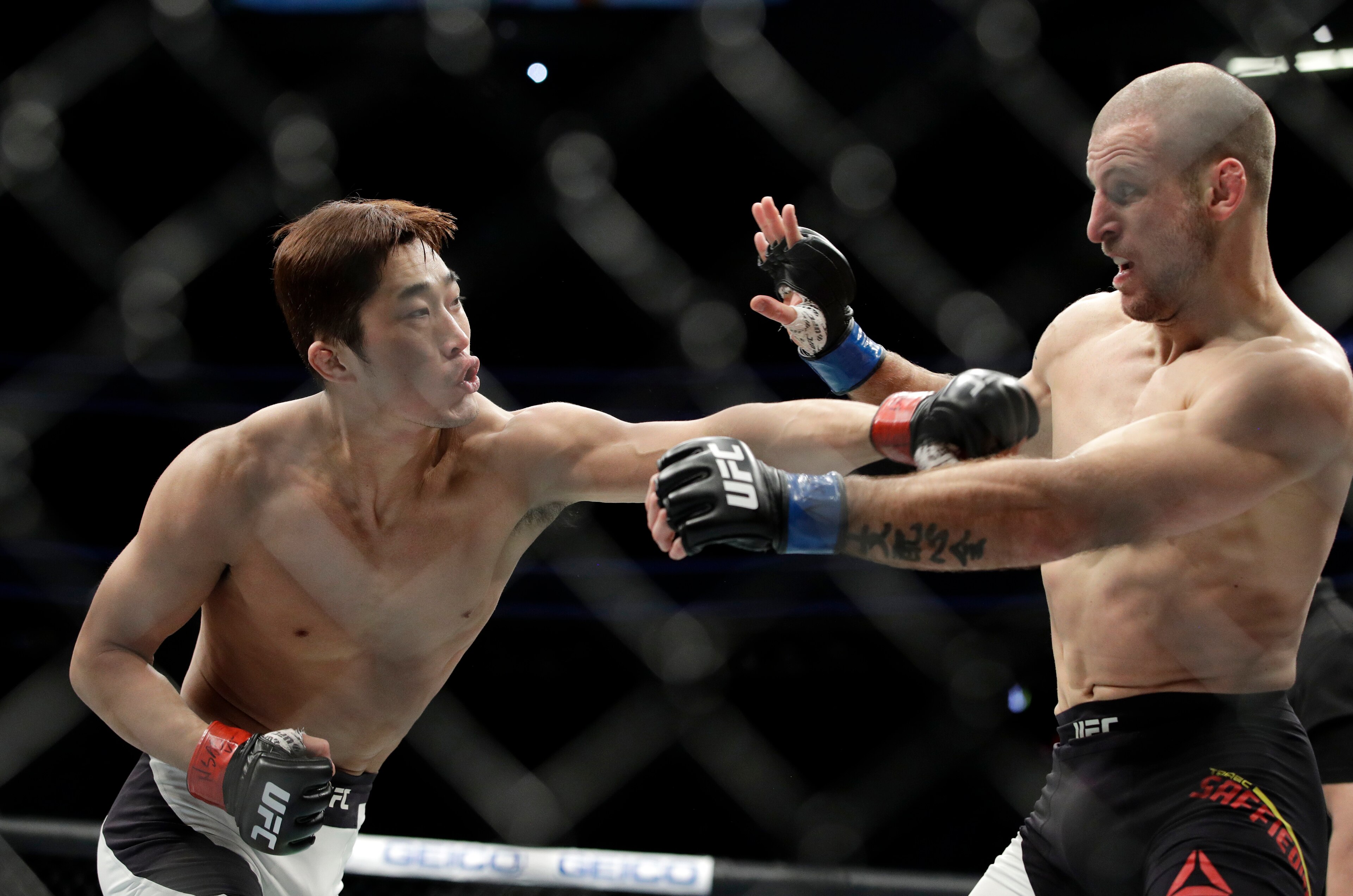 Kim is coming off a win over Tarec Saffiedine.