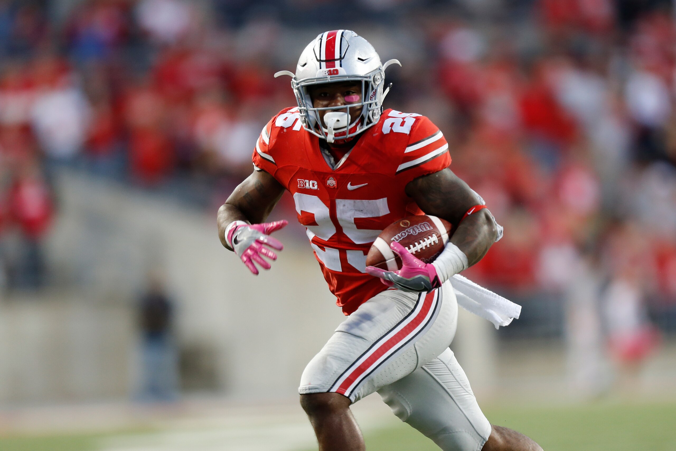 Sophomore RB Mike Weber should put up monster numbers as the Buckeyes chase an undefeated season.