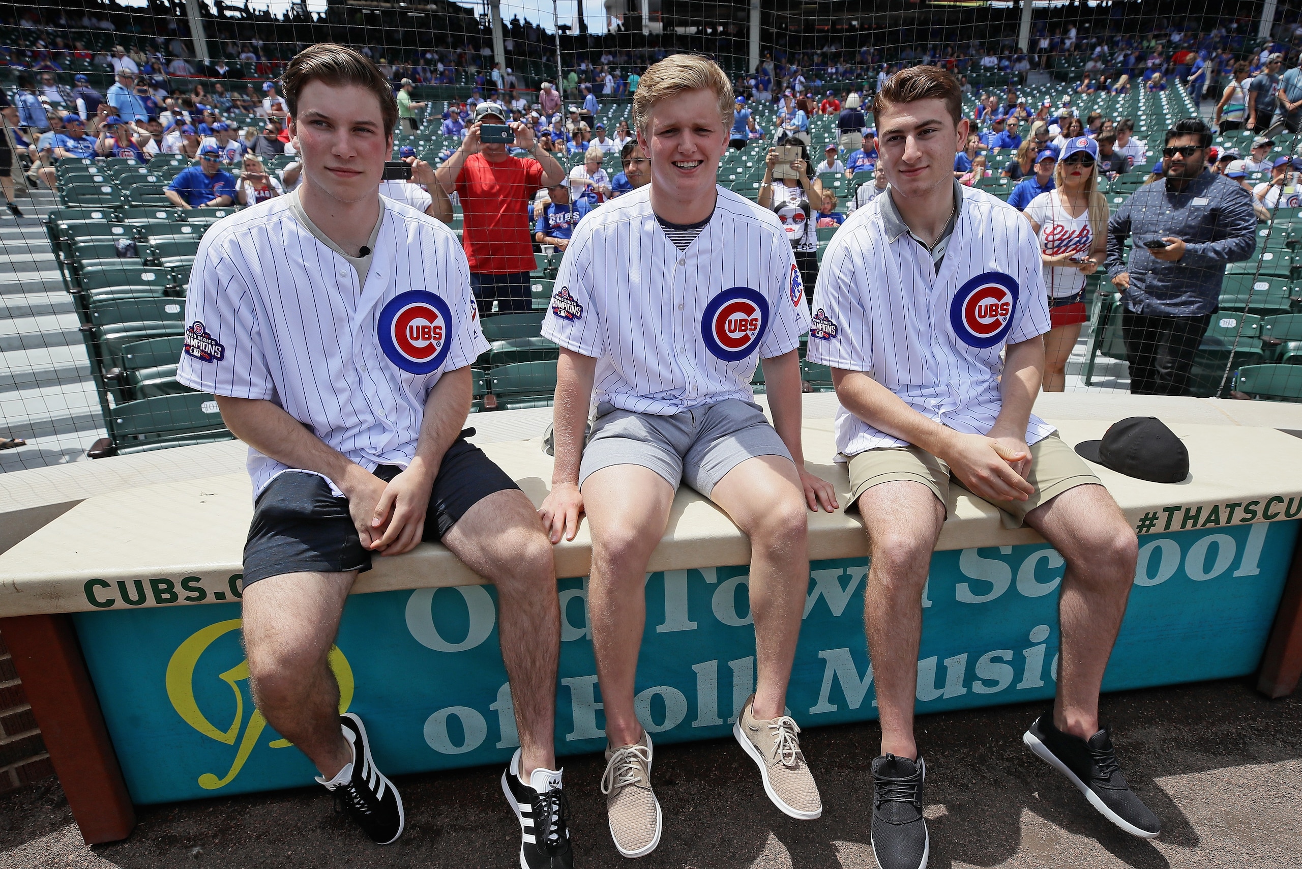 Nolan Patrick, Casey Mittelstadt and Gabriel Vilardi