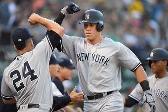 New York Yankees right fielder Aaron Judge.