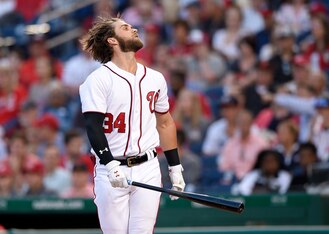 Washington Nationals right fielder Bryce Harper.