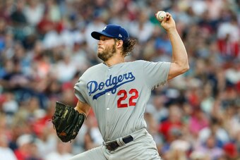 Los Angeles Dodgers left-hander Clayton Kershaw.