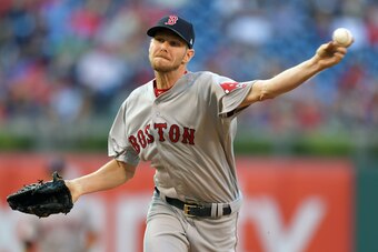 Boston Red Sox left-hander Chris Sale.