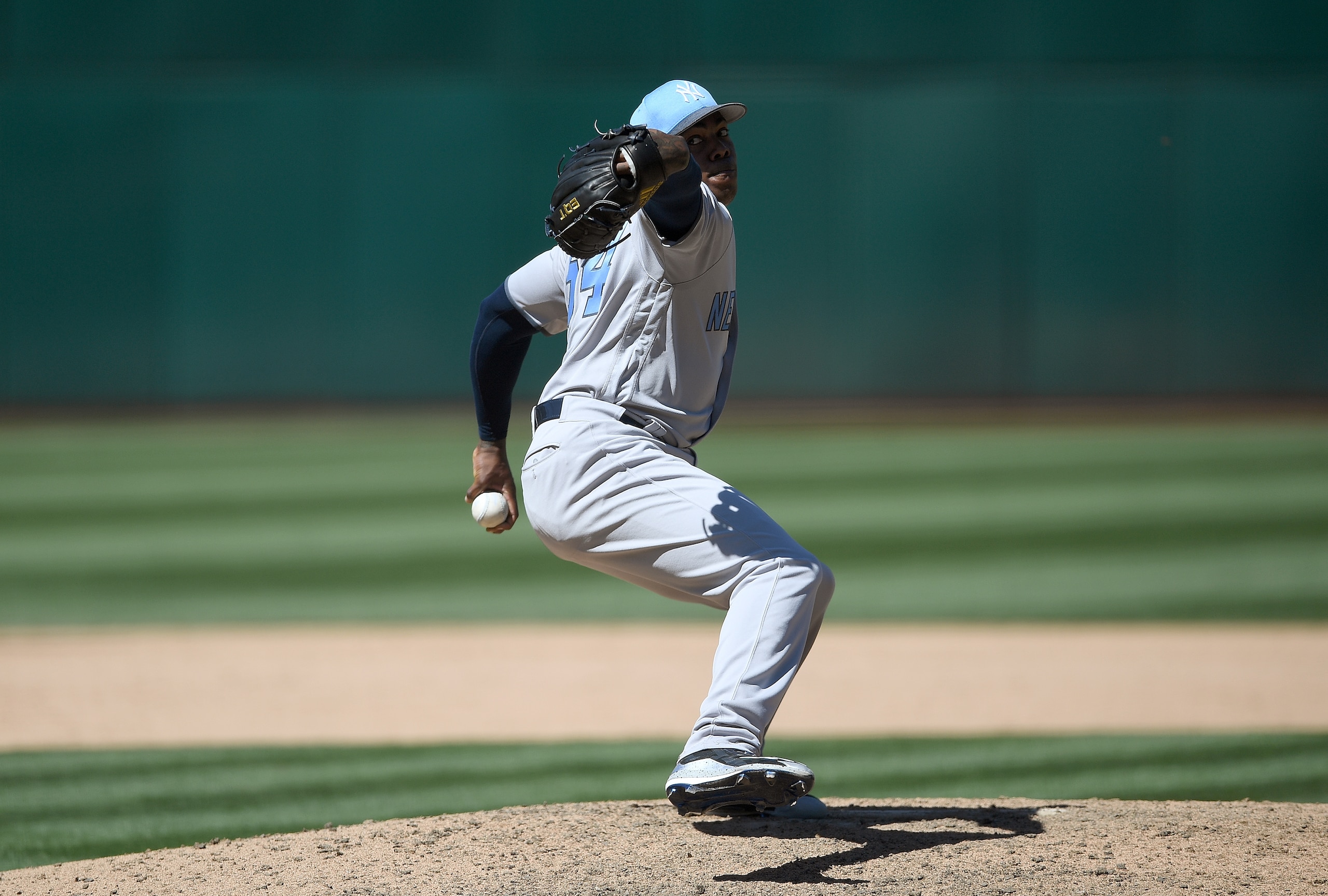 Yankees closer Aroldis Chapman recently returned from the disabled list.