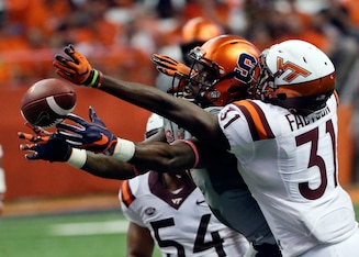 How many more passes will Brandon Facyson break up as a fifth-year senior?