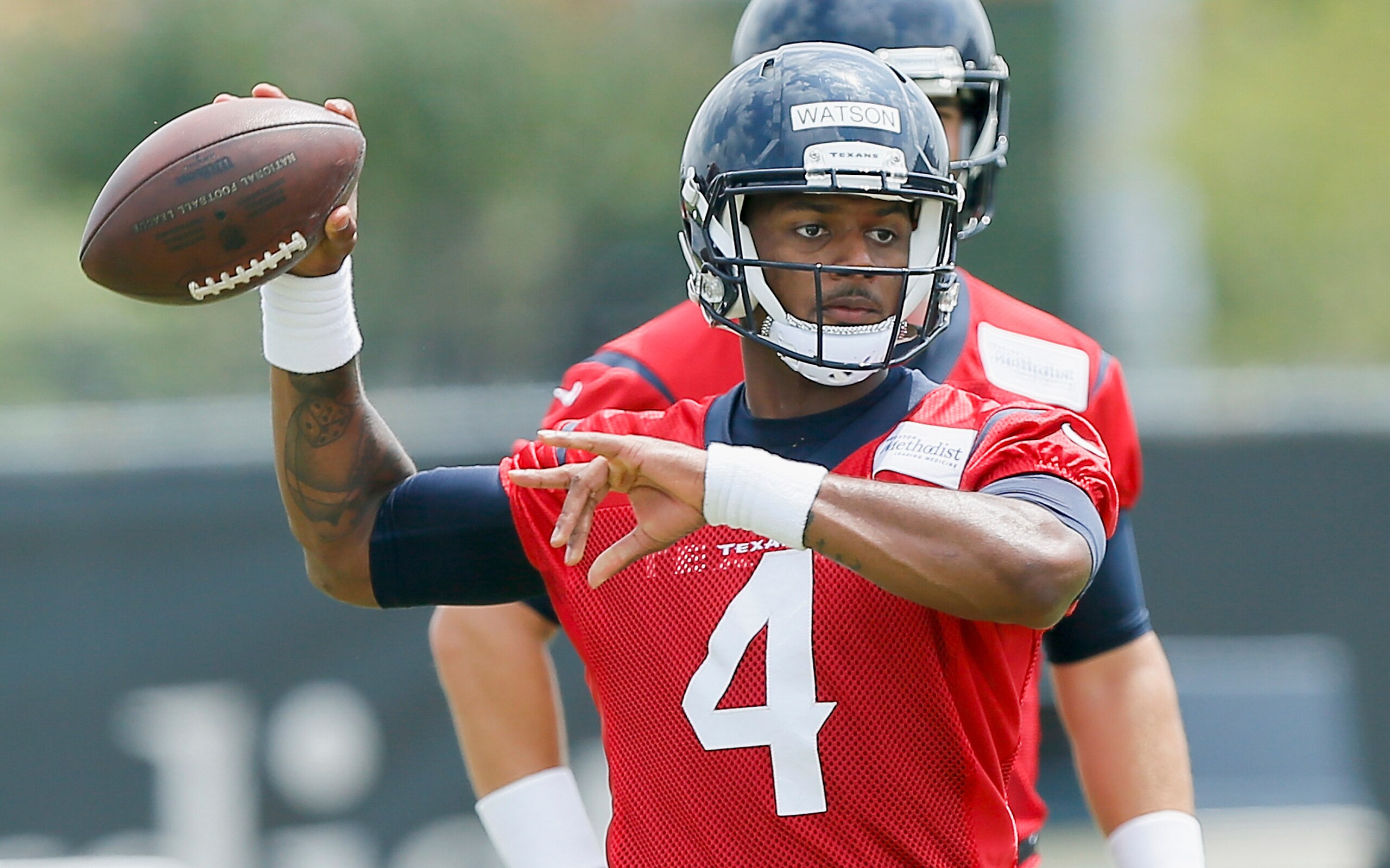 Texans first-round pick Deshaun Watson faces long odds. Texans first-round pick Deshaun Watson faces long odds.