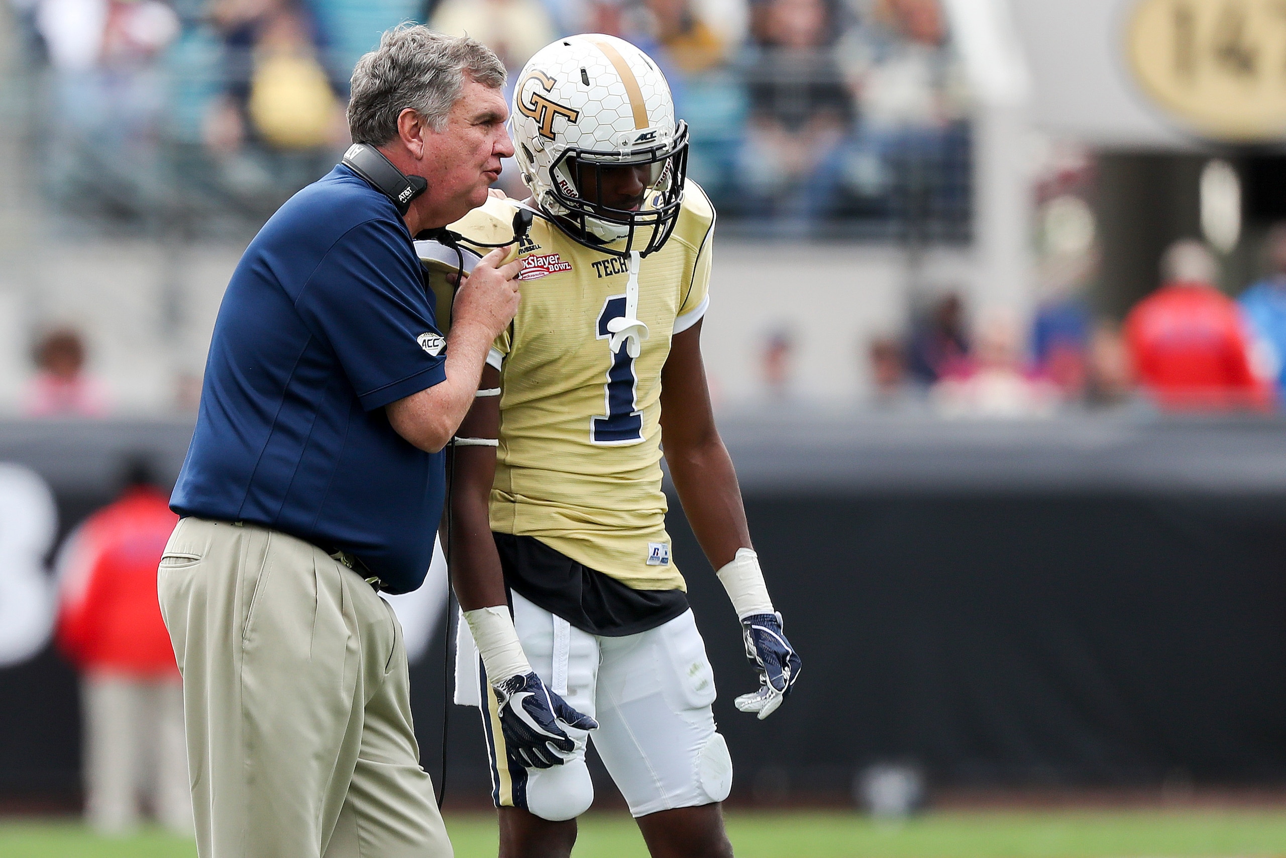 Georgia Tech's Paul Johnson is one of the few major college coaches who have offered Kenneth Dicks a scholarship.