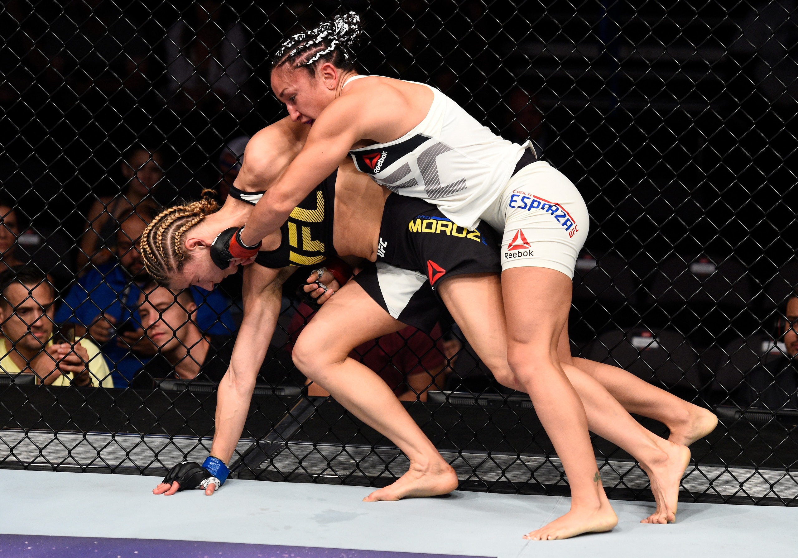 Carla Esparza vs. Maryna Moroz was the P4P best fight on the UFC OKC card. Unfortunately, it was buried on the prelims.