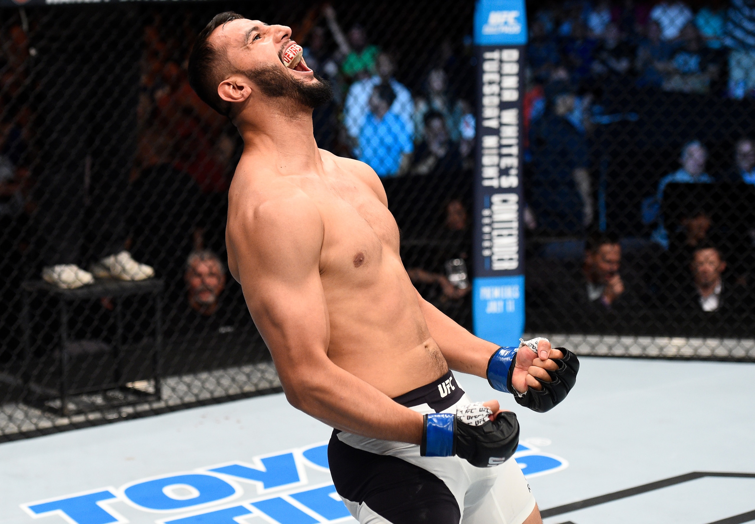 The UFC's faith in newcomer Dominick Reyes paid off at Fight Night 112.