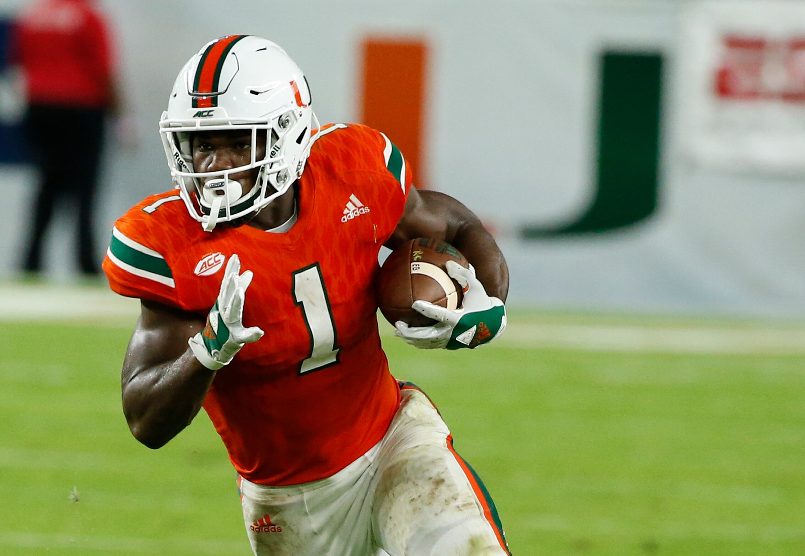 Mark Walton had more rushing yards in 2016 than any returning ACC RB.