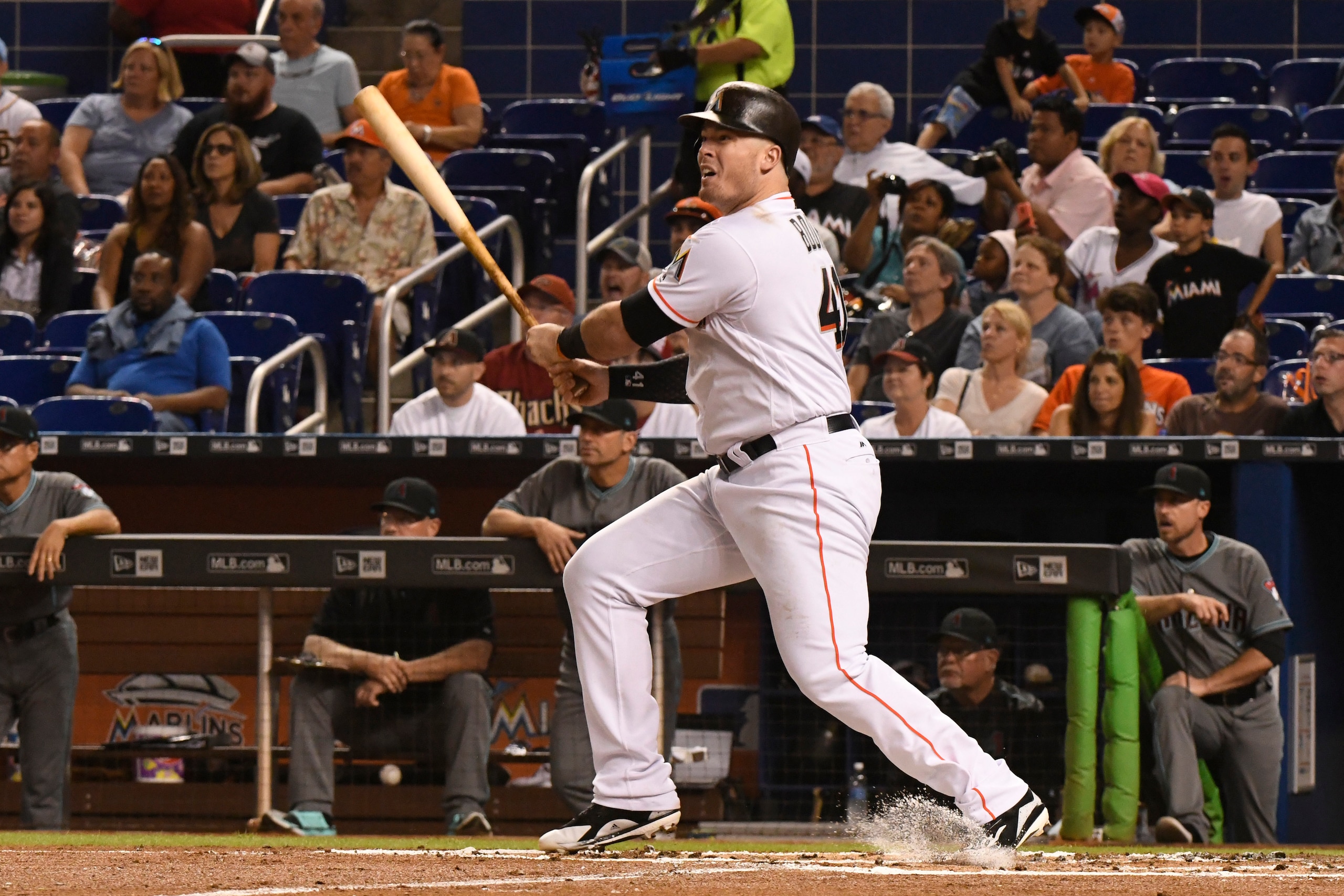 The Yankees are reportedly interested in acquiring Justin Bour from the Miami Marlins, who are ready to sell.