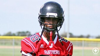 Terrace Marshall does it all as an outside wide receiver.