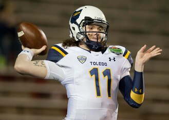 Logan Woodside quietly led the nation in passing touchdowns in 2016.