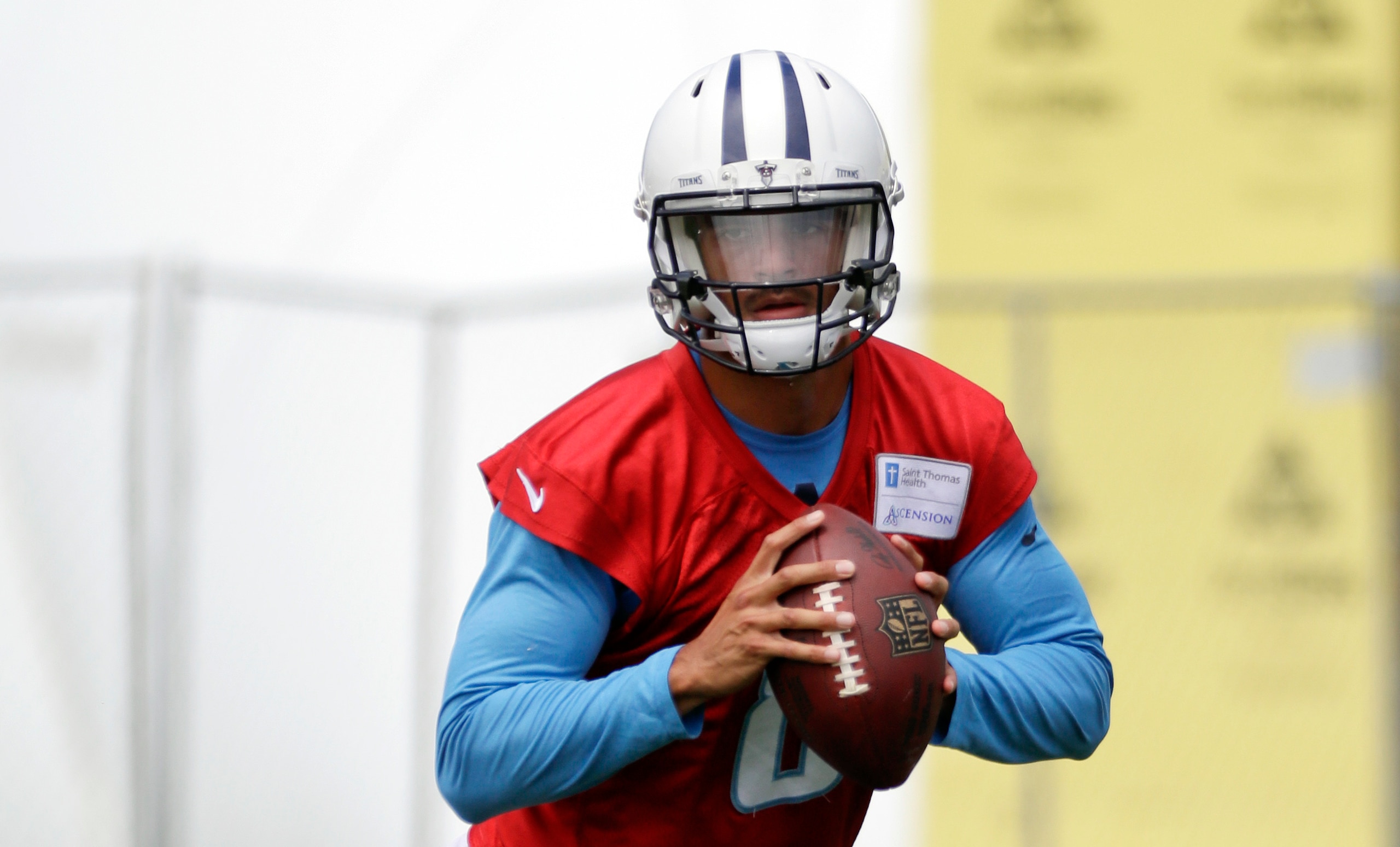 Marcus Mariota and the Titans are completely rebuilt.