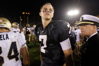 Jimmy Clausen had big goals at Notre Dame that never reached fruition.