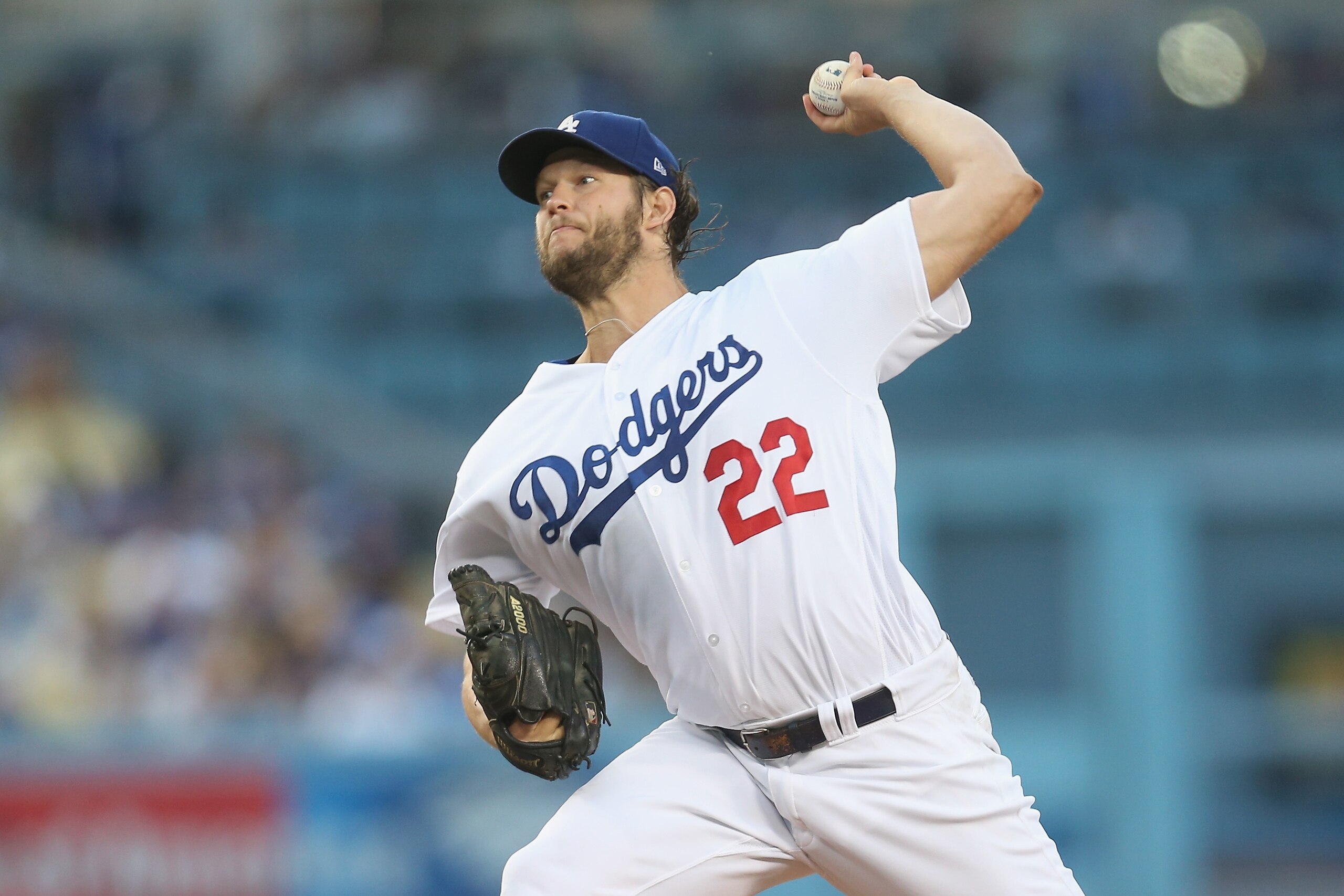 Los Angeles Dodgers left-hander Clayton Kershaw Los Angeles Dodgers left-hander Clayton Kershaw