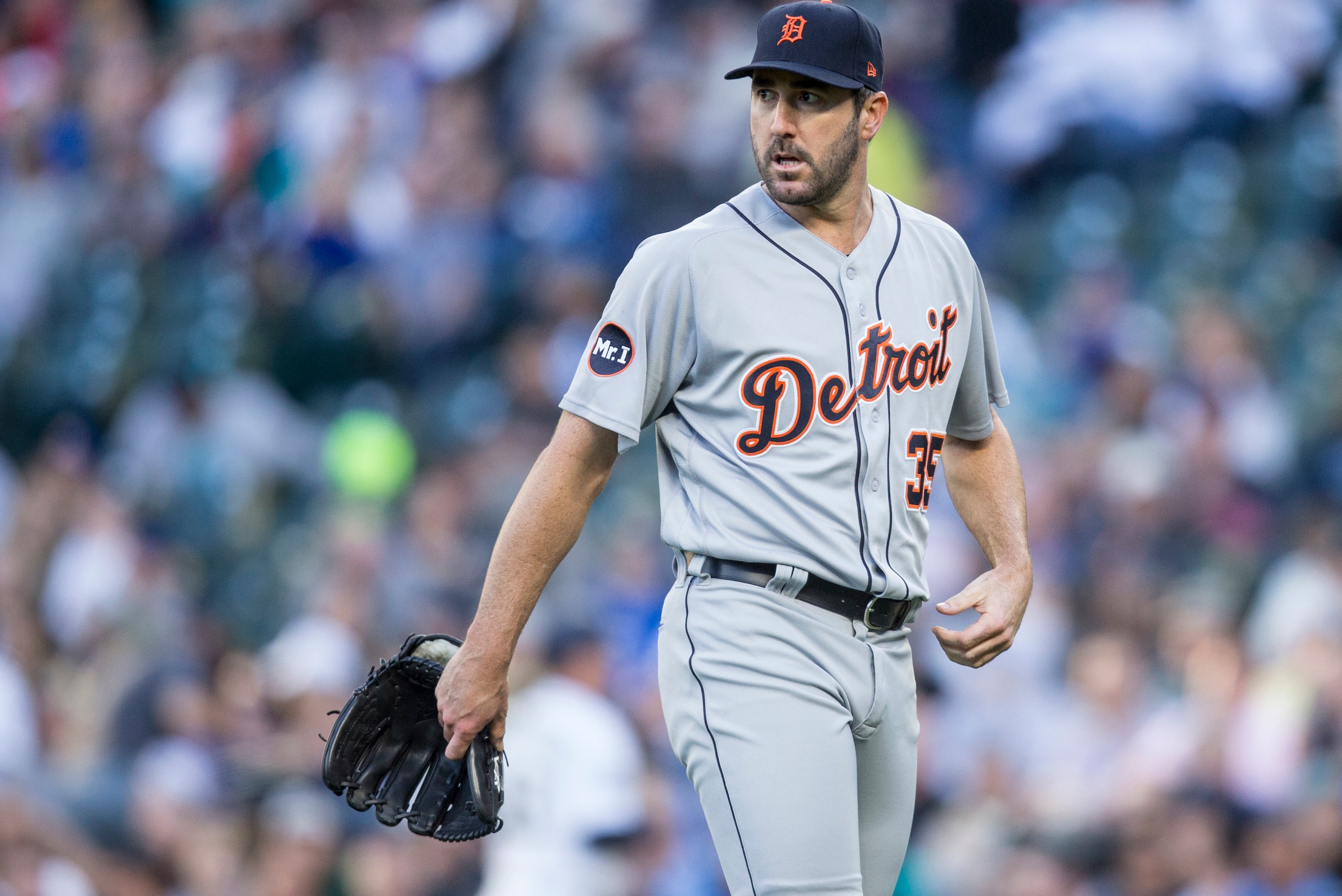 The Detroit Tigers could try to trade Justin Verlander, but his struggles and huge contract will complicate discussions.