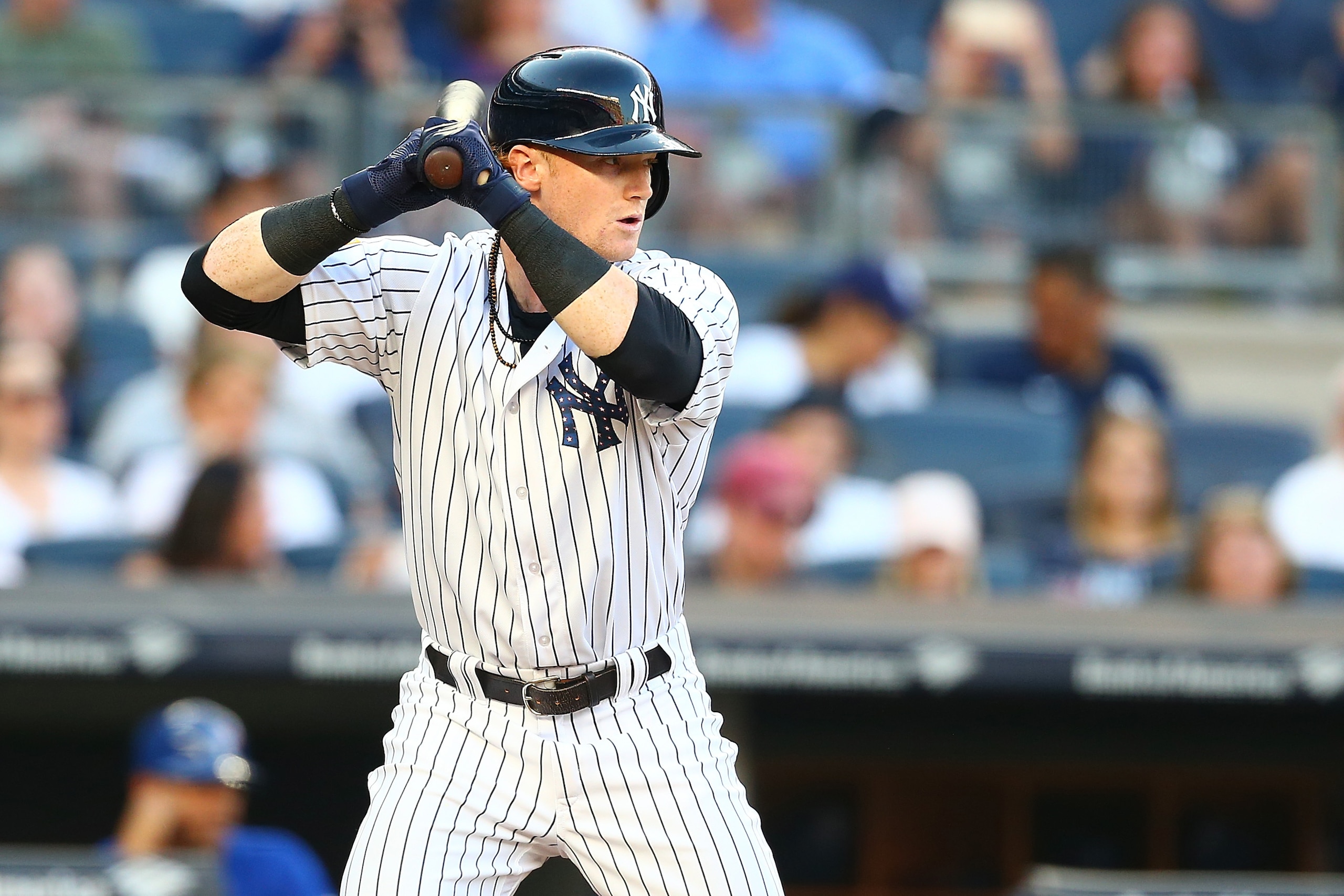 Clint Frazier, a possible marquee trade chip, recently made his MLB debut.