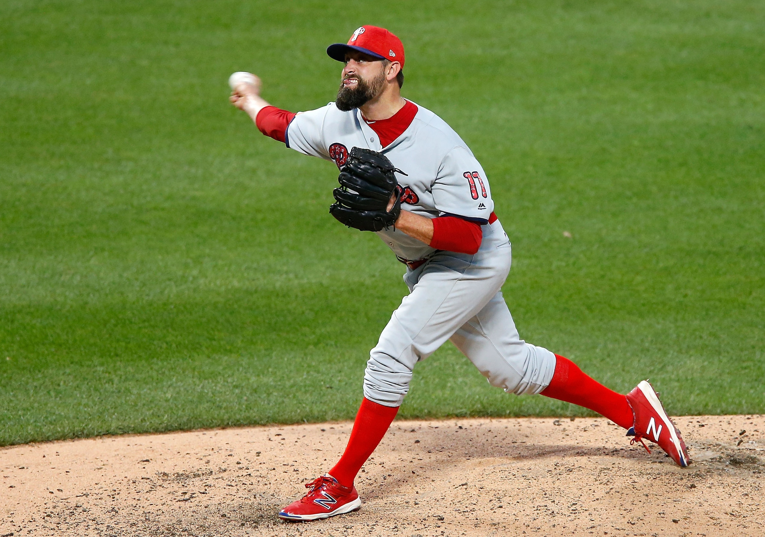 Pat Neshek had allowed two runs all season before surrendering three on Saturday.