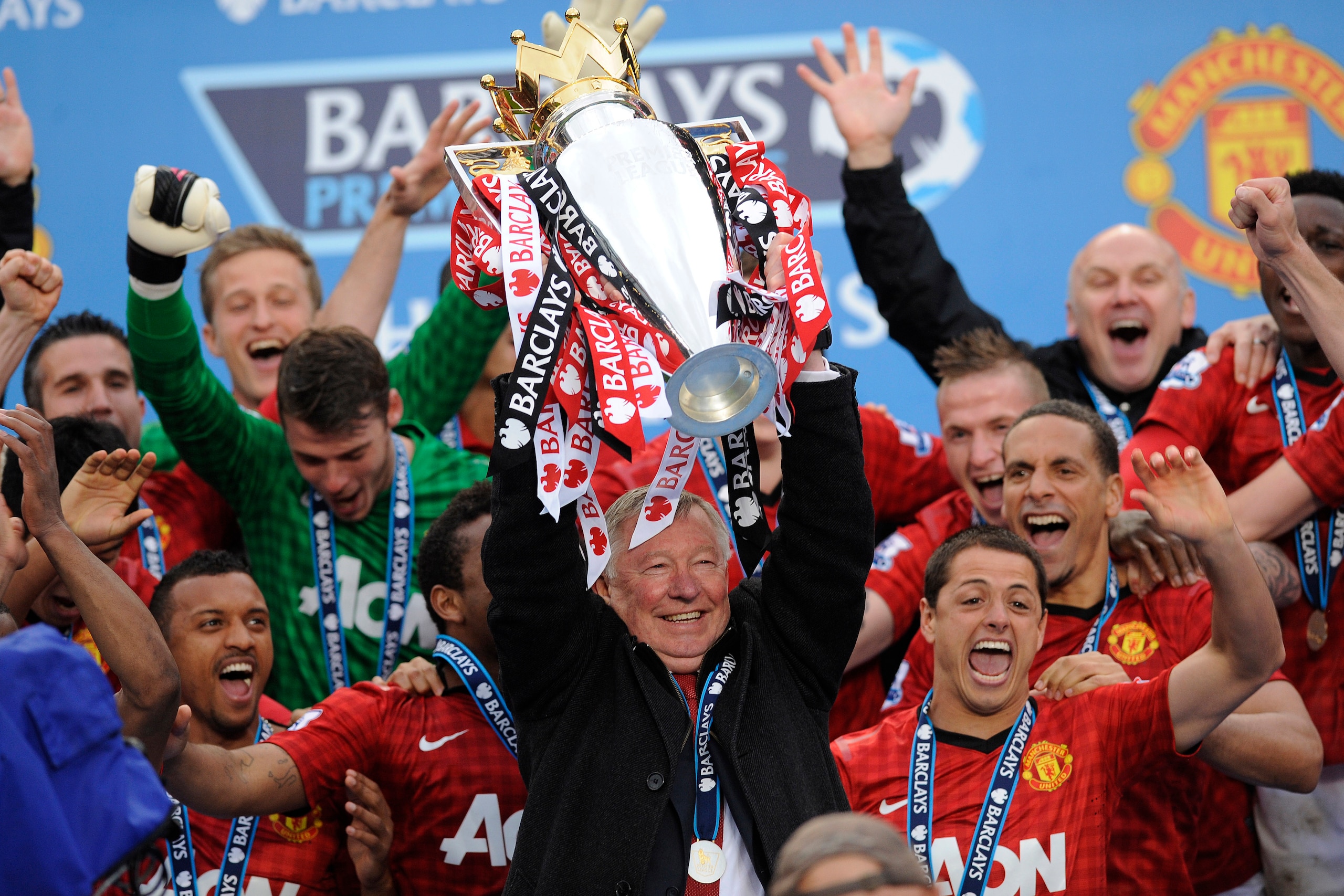 Manchester United have not hit these heights again since Sir Alex left...