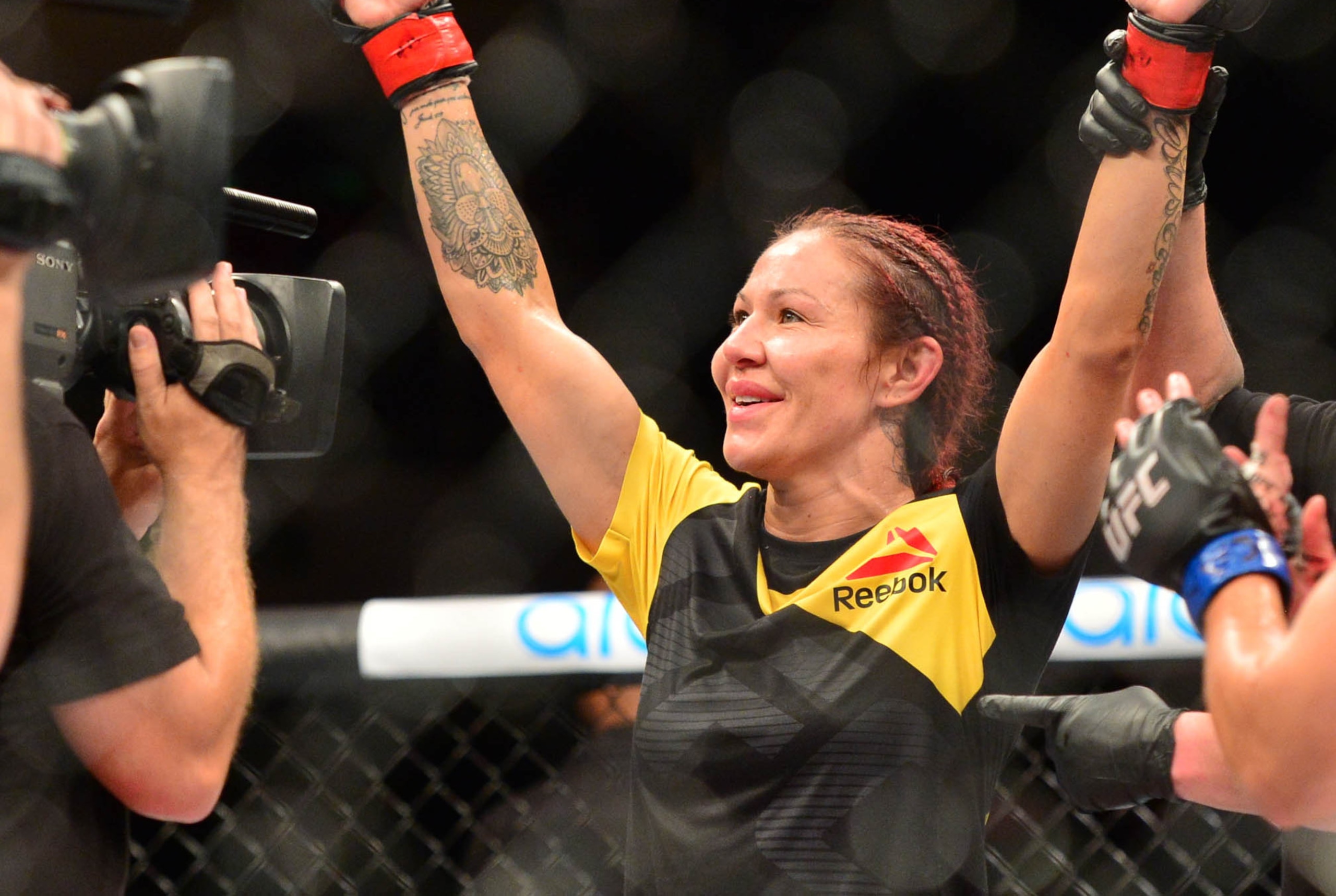 Cris Cyborg is finally getting her shot at a UFC title at UFC 214. Cris Cyborg is finally getting her shot at a UFC title at UFC 214.