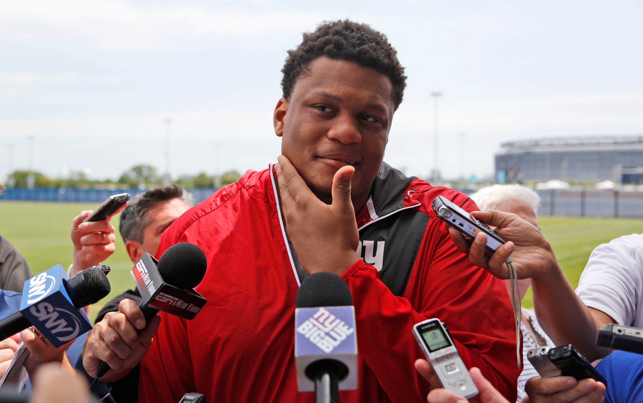 The Giants are short on offensive tackles beyond Ereck Flowers.