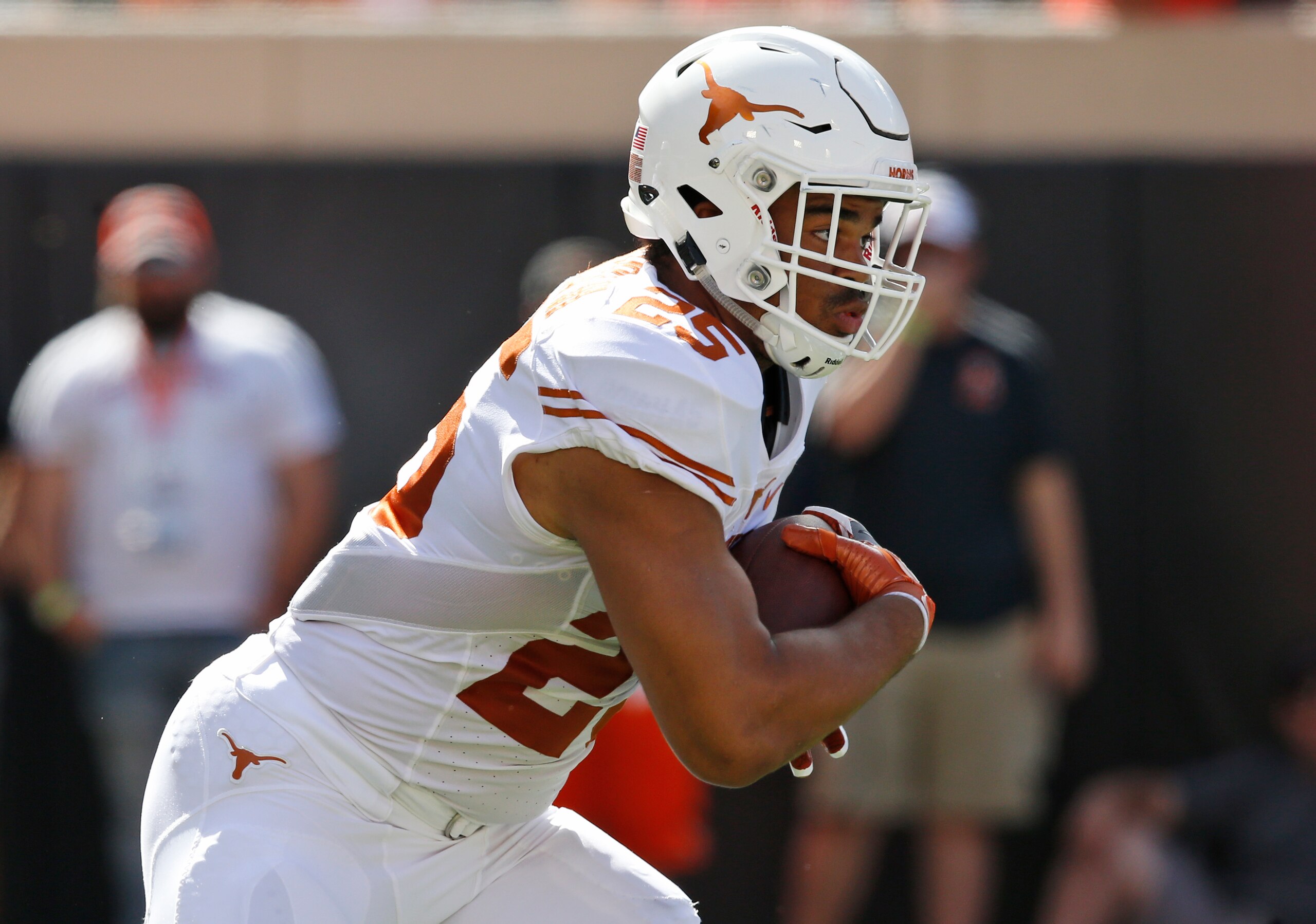 Will anyone be healthy enough to carry the ball for Texas?