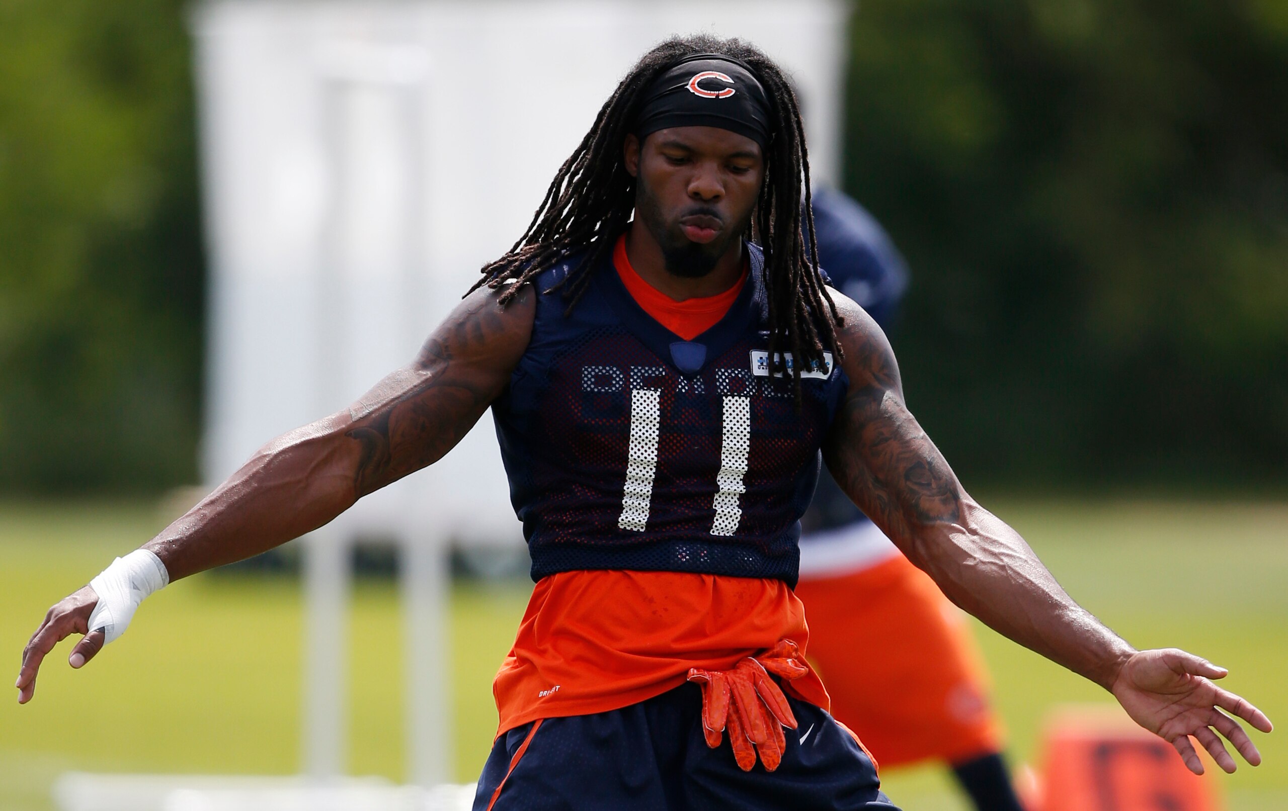 Third-year receiver Kevin White has yet to score a touchdown as a pro.