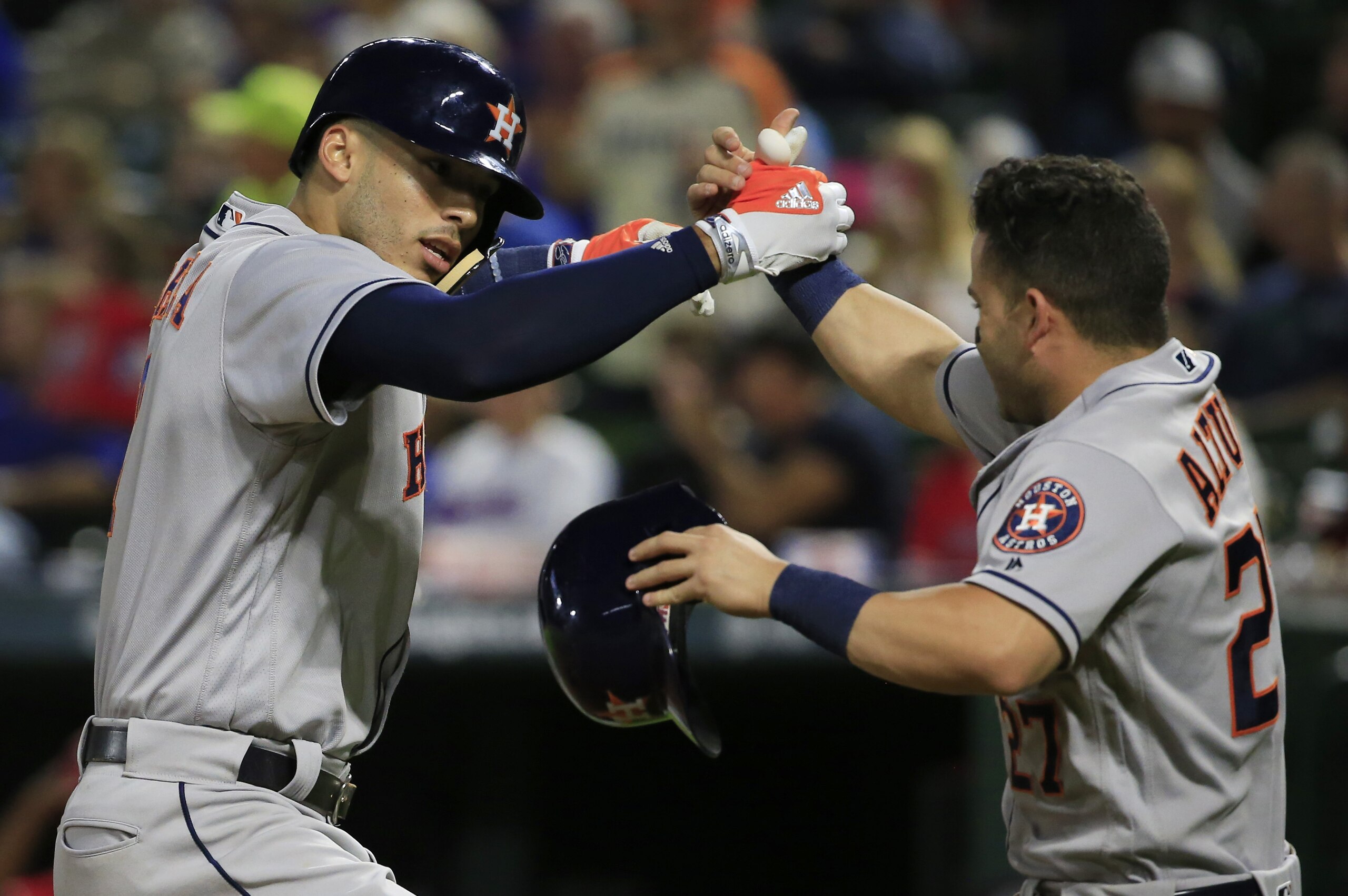 Carlos Correa and Jose Altuve have powered the Houston Astros' MLB-best lineup. Carlos Correa and Jose Altuve have powered the Houston Astros' MLB-best lineup.