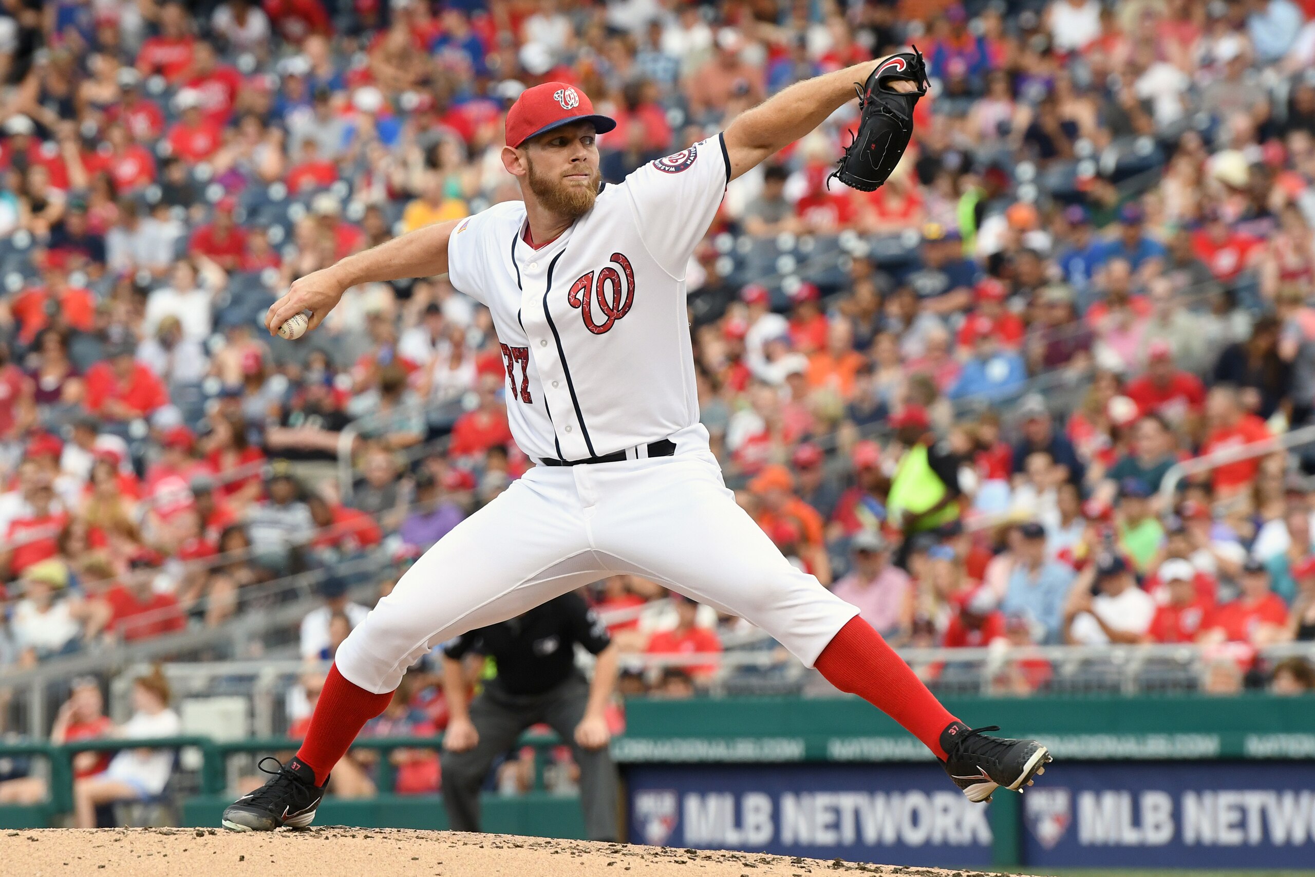 Stephen Strasburg has not pitched in two of the Washington Nationals' last three postseason appearances. Stephen Strasburg has not pitched in two of the Washington Nationals' last three postseason appearances.