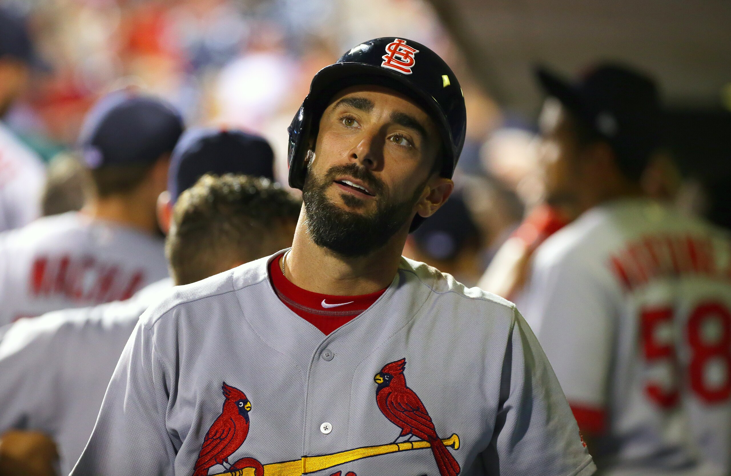 St. Louis Cardinals first baseman Matt Carpenter. St. Louis Cardinals first baseman Matt Carpenter.