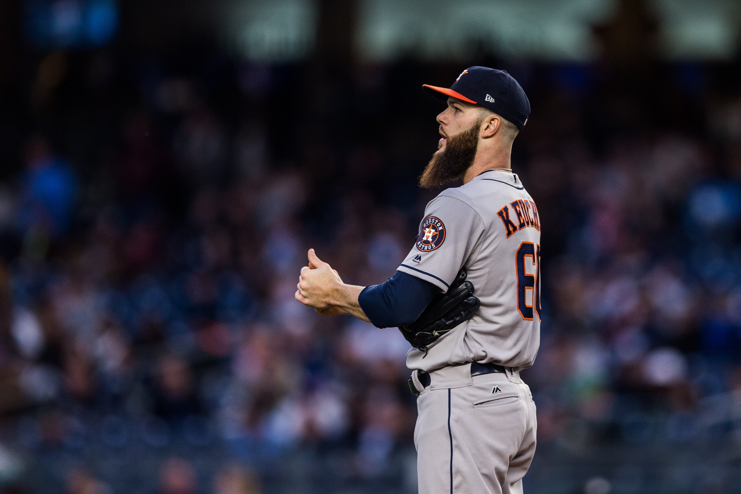 Left-hander Dallas Keuchel. Left-hander Dallas Keuchel.