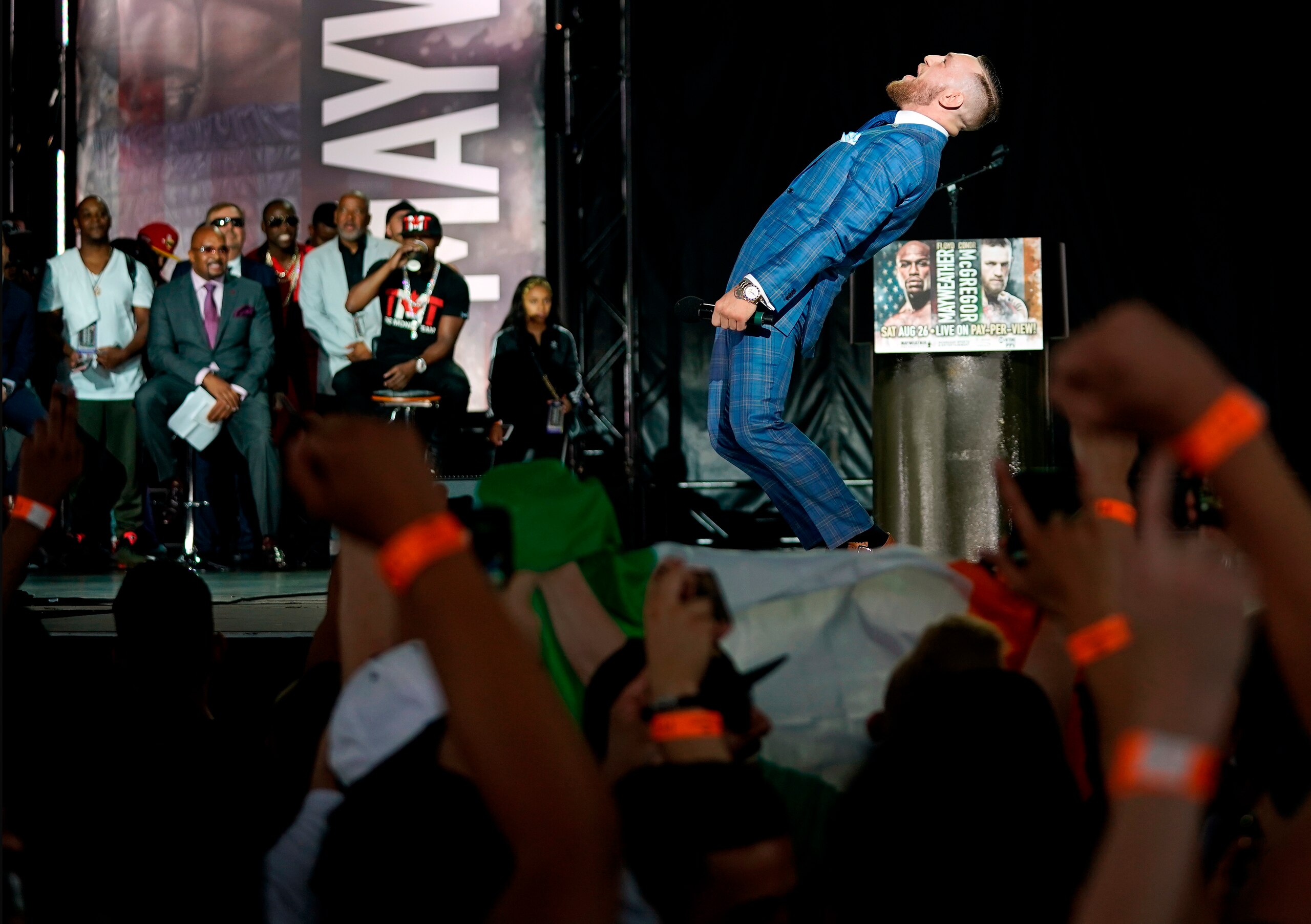 Conor McGregor stole the show in Toronto. Conor McGregor stole the show in Toronto.