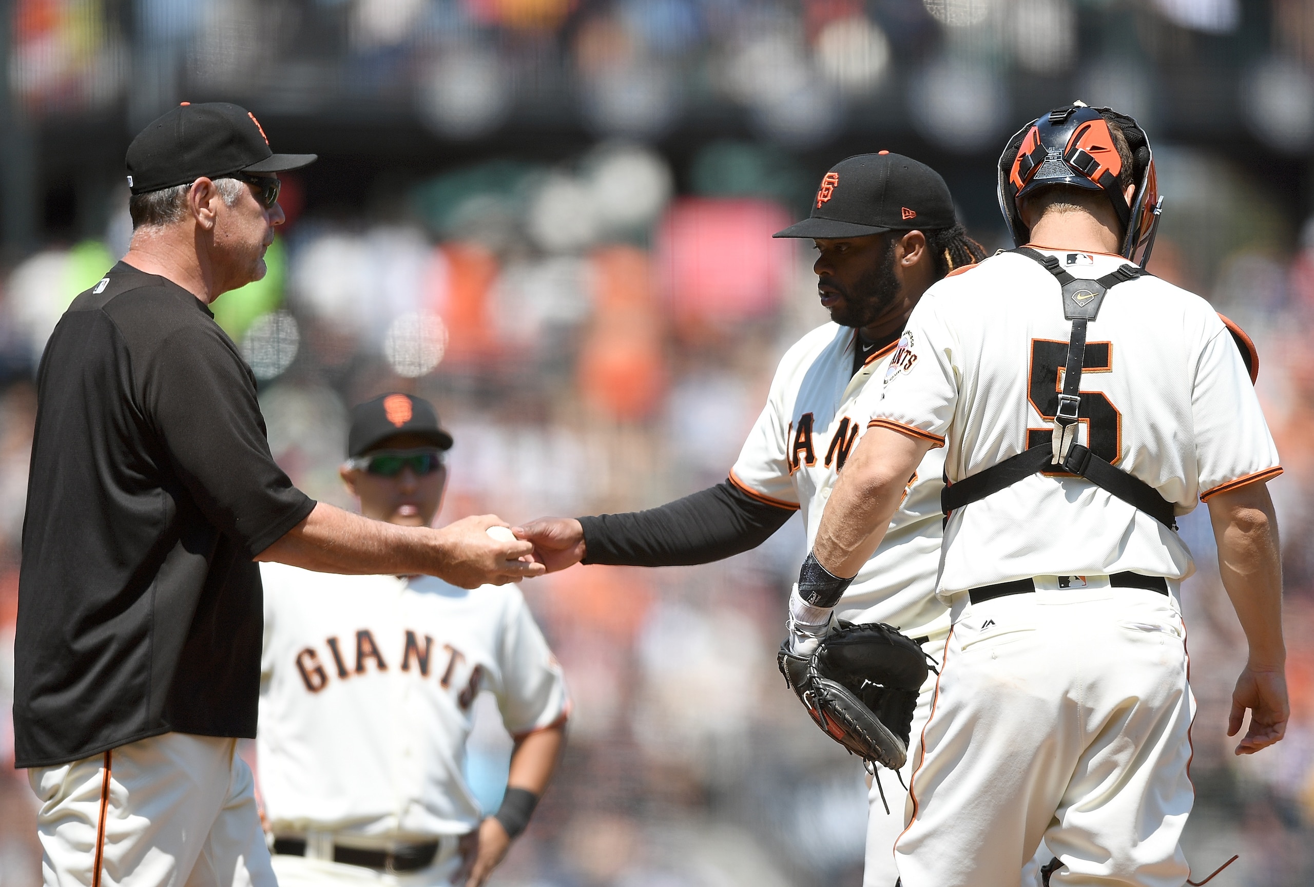Johnny Cueto's blisters may halt a deadline deal.