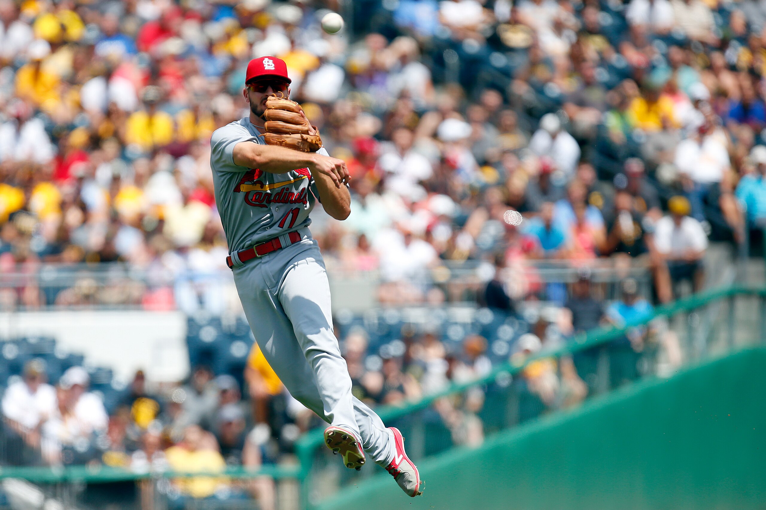 The St. Louis Cardinals have received an in-house boost from rookie Paul DeJong