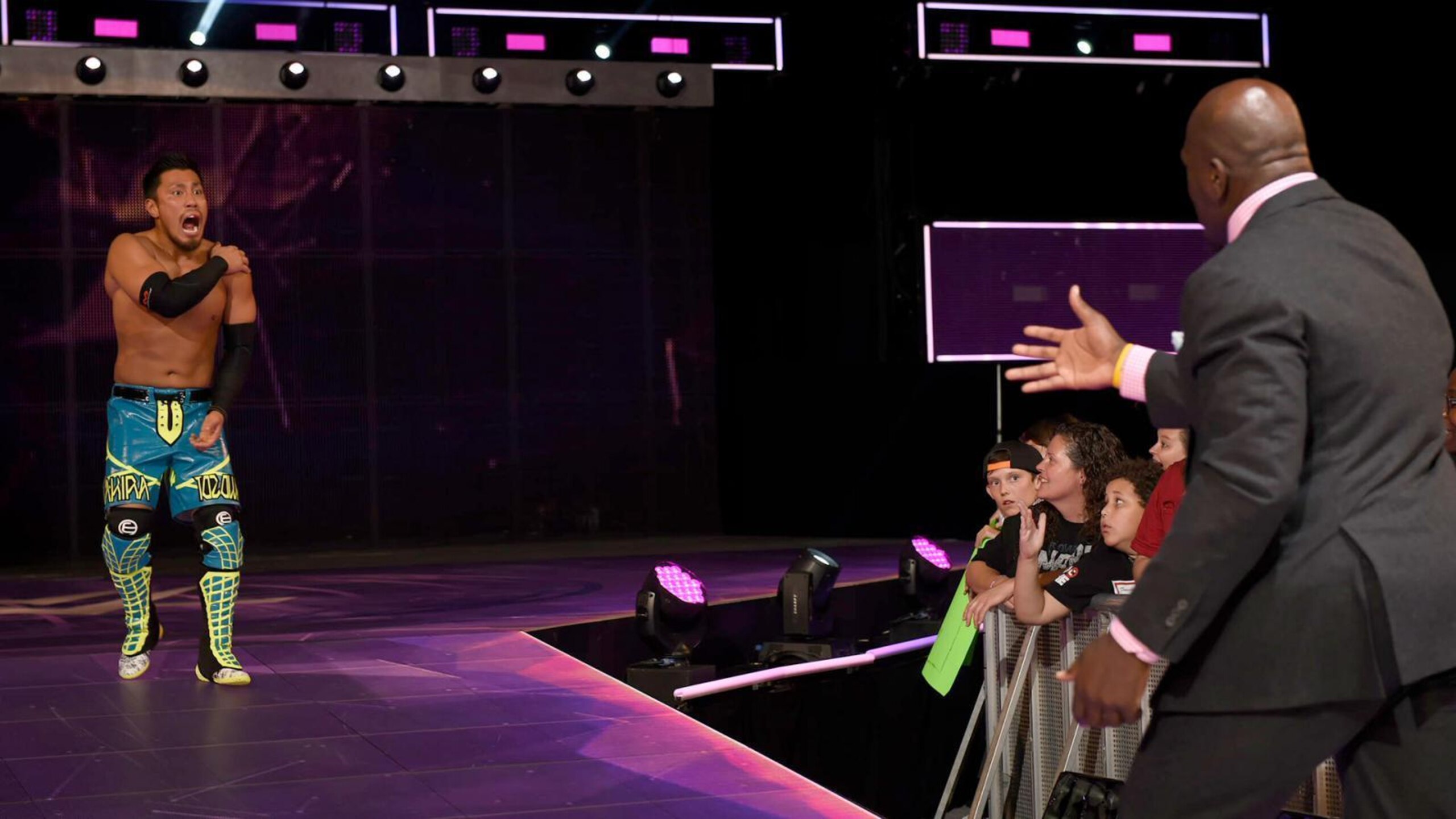 Akira Tozawa still hasn't forgiven Titus O'Neil for throwing in the towel last week.