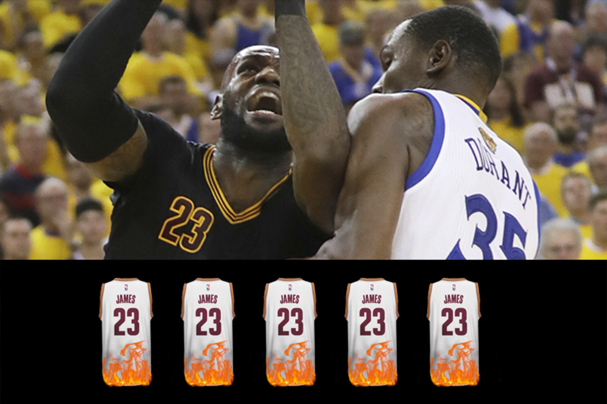 5 out of 5 burning jerseys