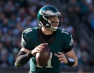 Carson Wentz has a far better group of receivers this year.