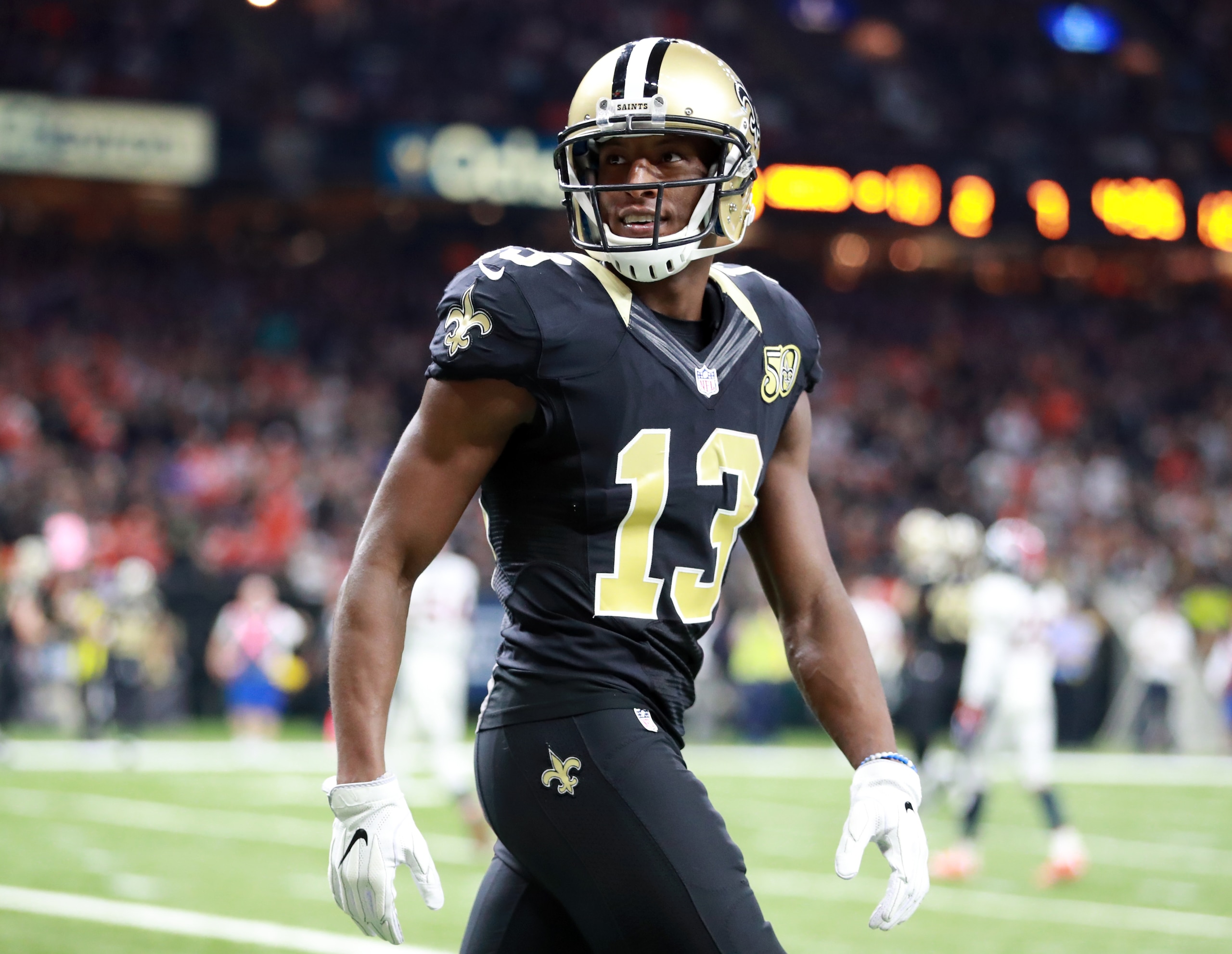 Michael Thomas has room to improve even after a superb rookie season. Michael Thomas has room to improve even after a superb rookie season.