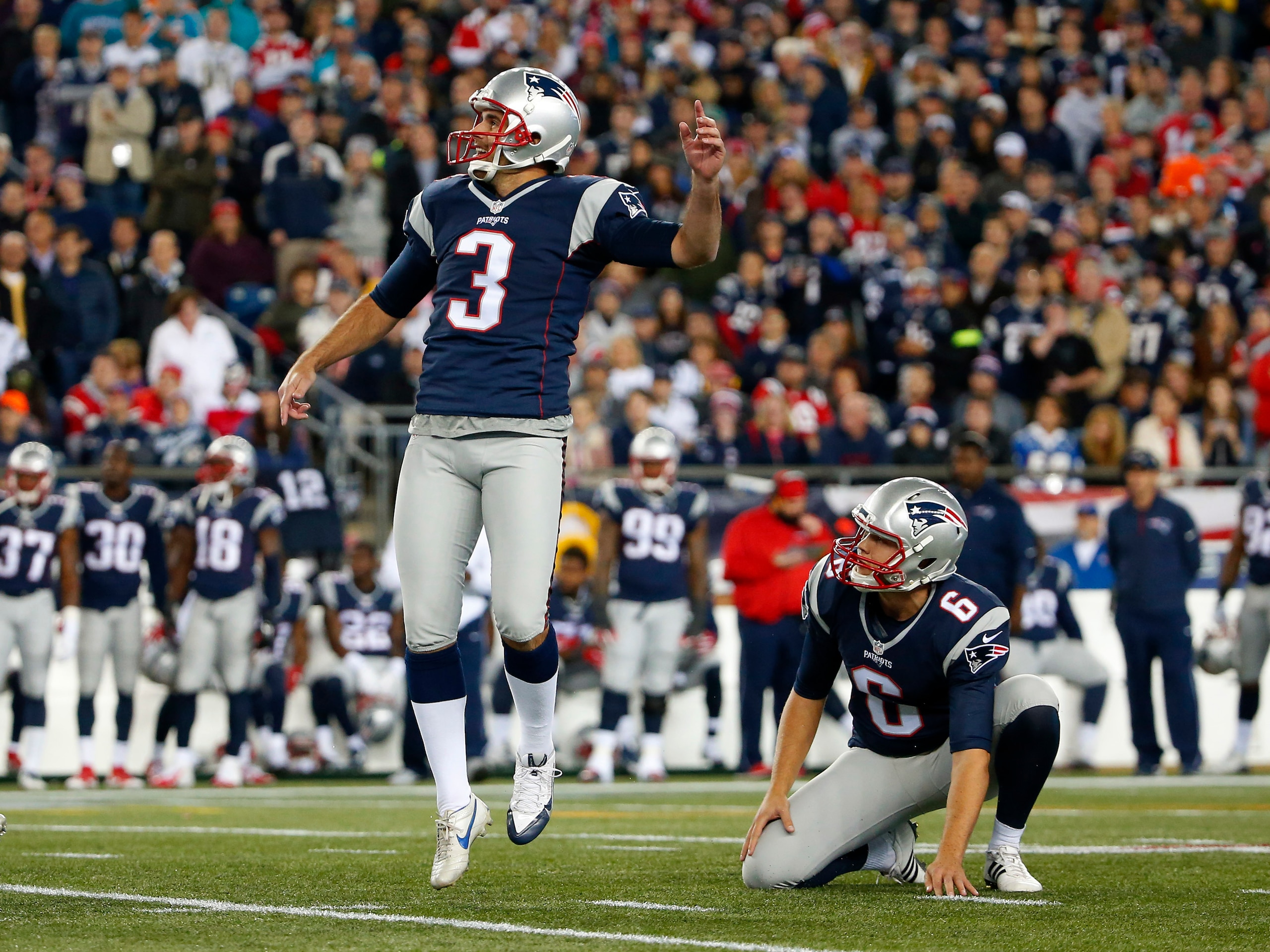 You can't go wrong with Stephen Gostkowski. You can't go wrong with Stephen Gostkowski.