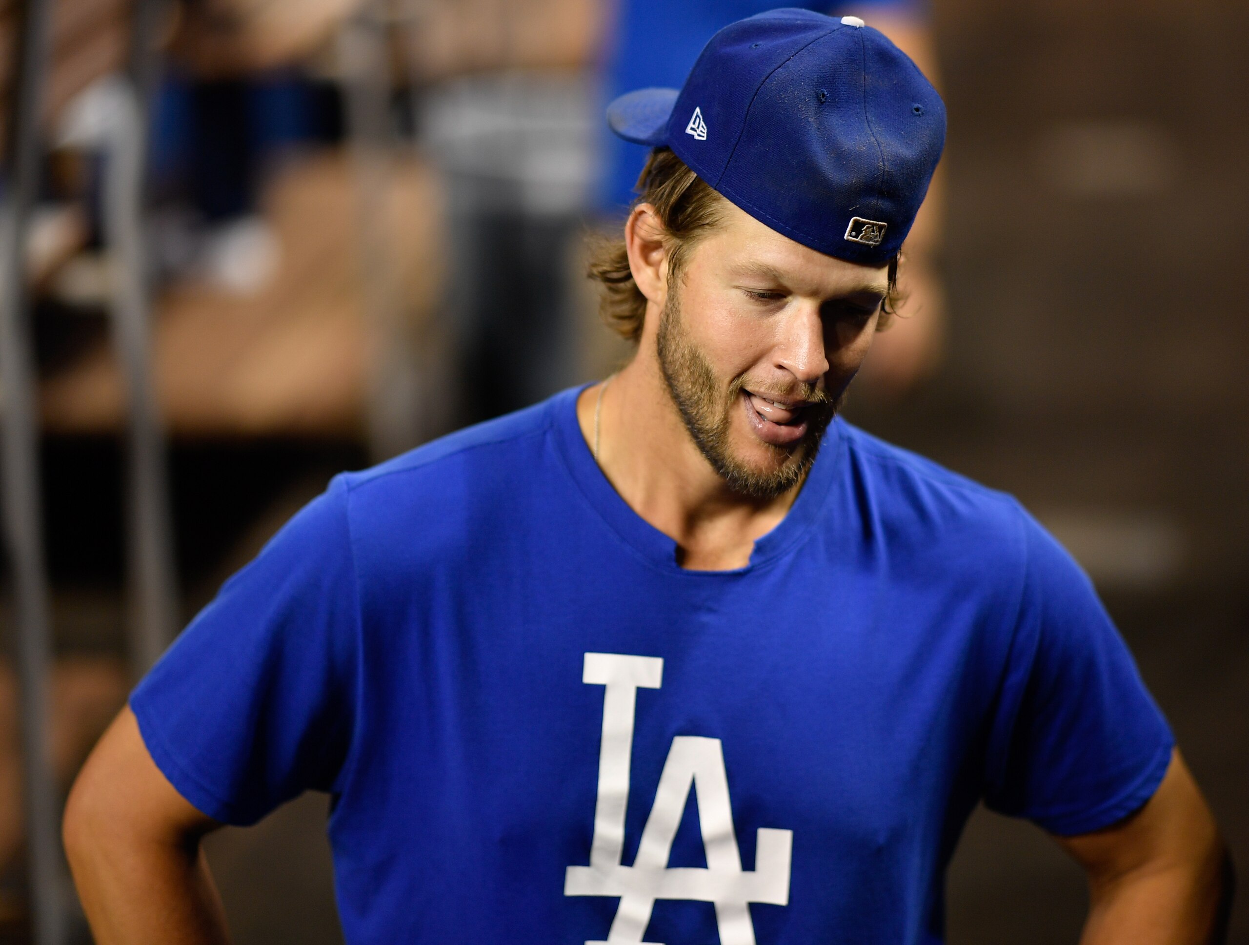 Left-hander Clayton Kershaw.