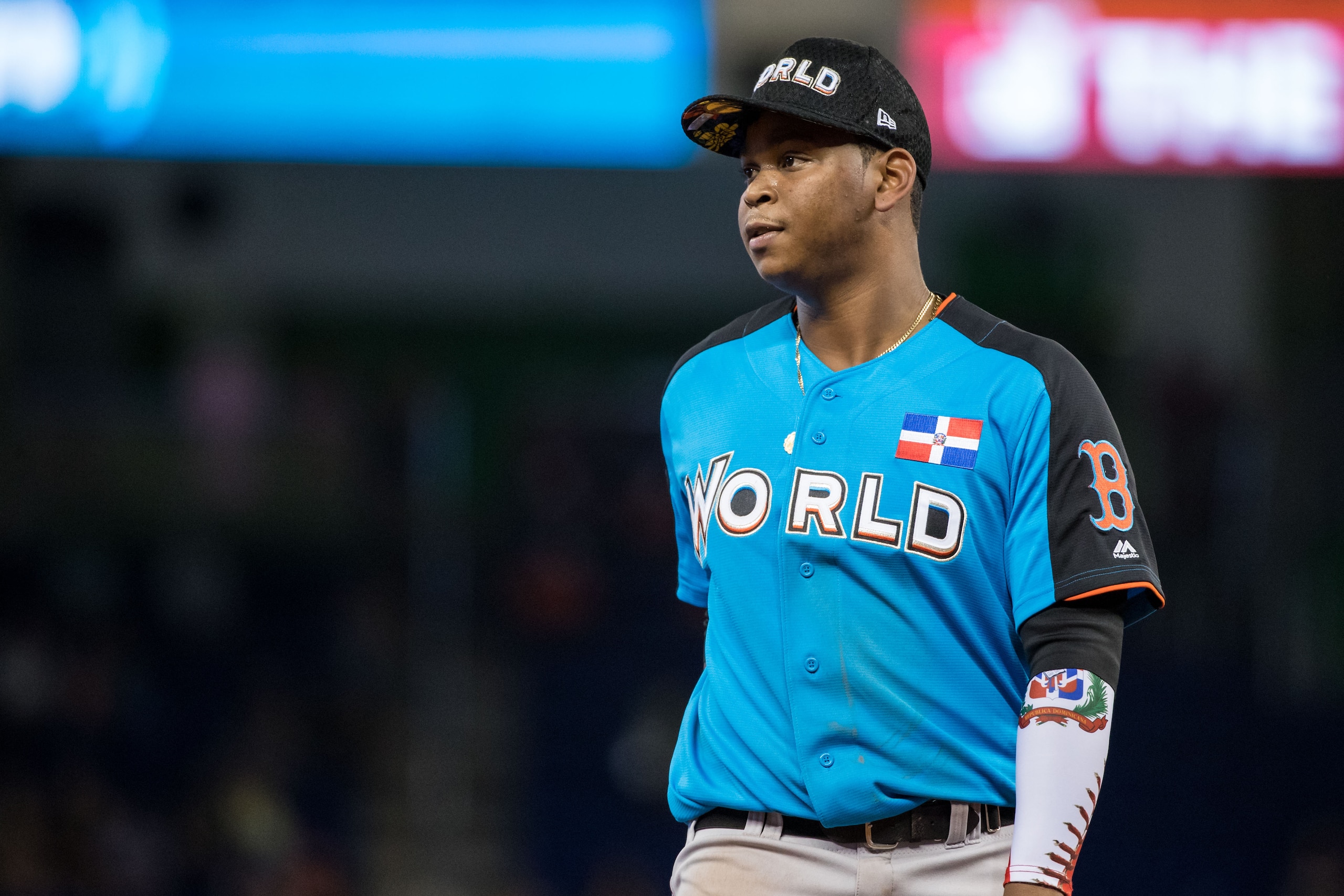 Boston can use another bat despite promoting top prospect Rafael Devers. Boston can use another bat despite promoting top prospect Rafael Devers.