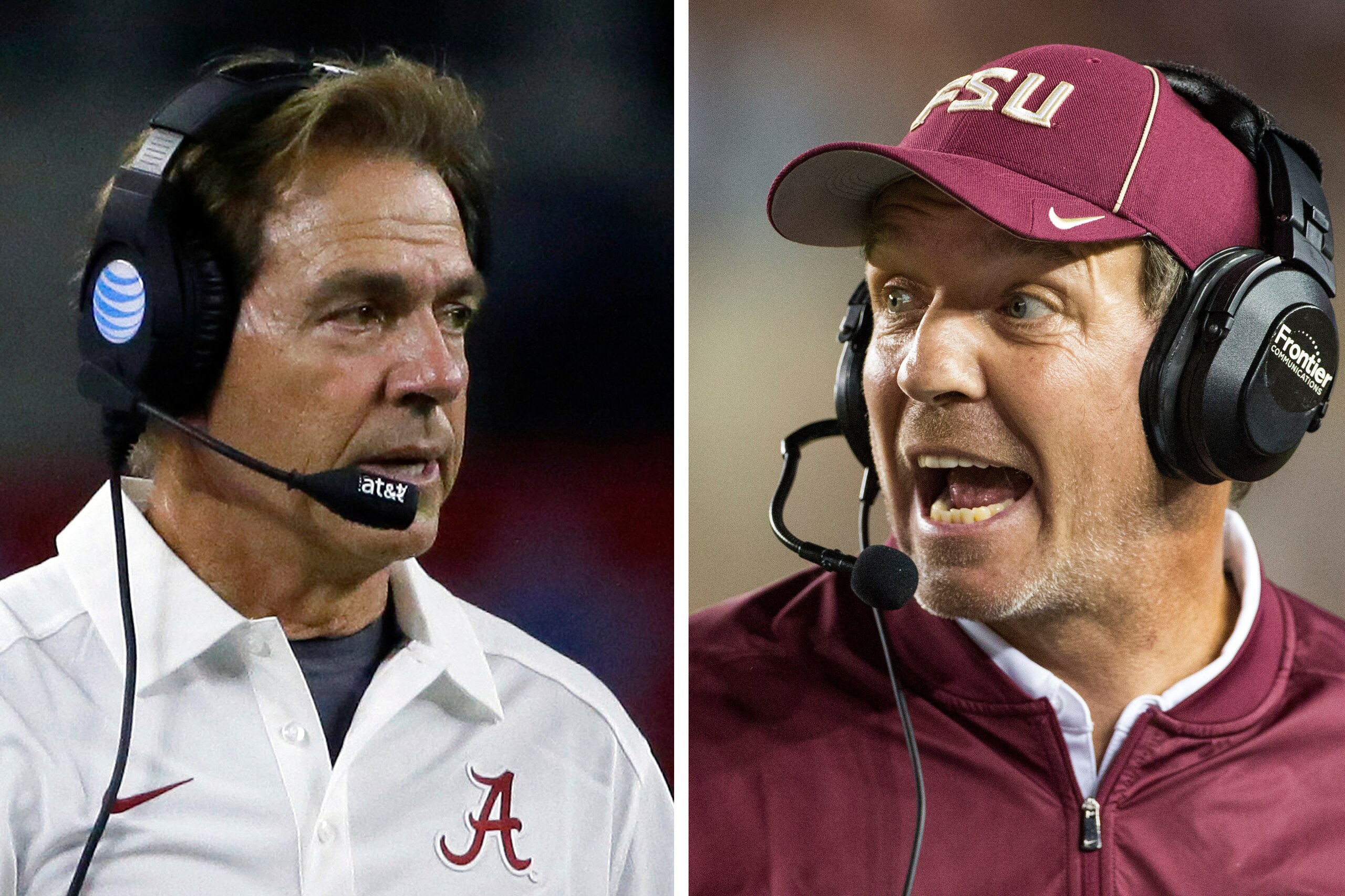 Nick Saban and Jimbo Fisher Nick Saban and Jimbo Fisher