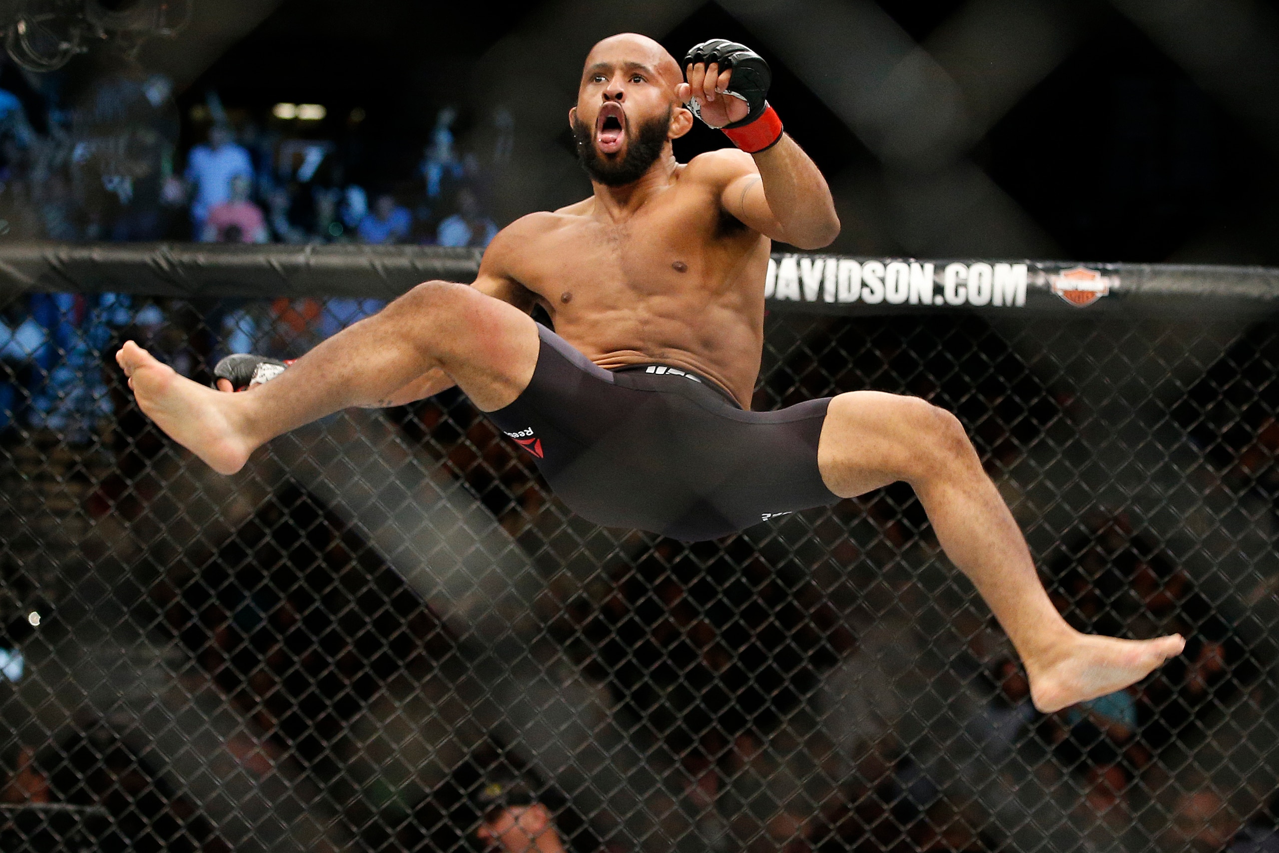 Demetrious Johnson looks to break Anderson Silva's title defense record in the main event of UFC 215.