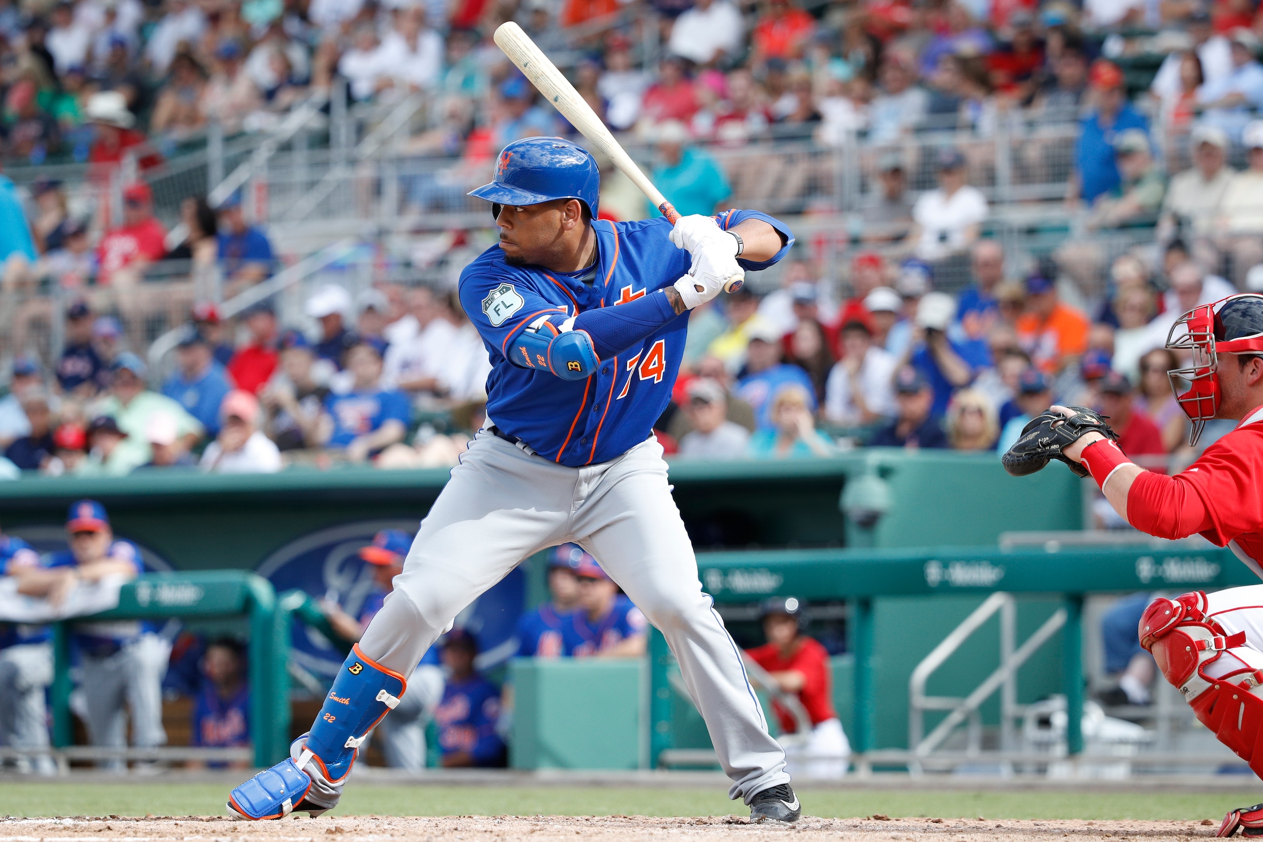 Dominic Smith should take over first-base duties by the end of the season.